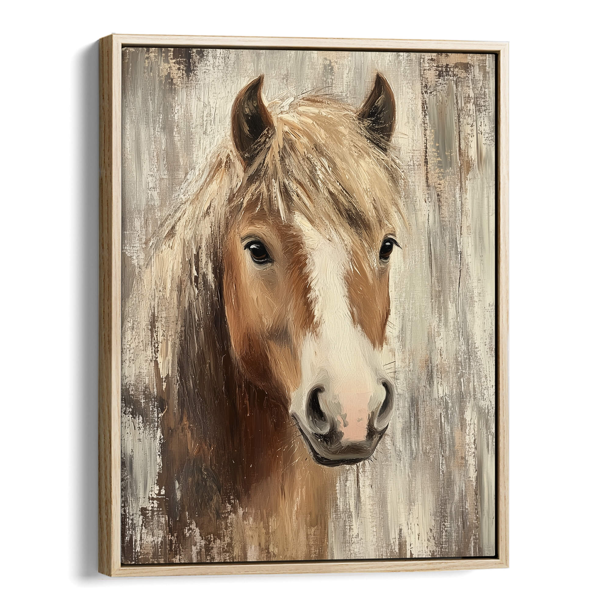Farmhouse Pony Canvas Print Canvas Art Wildfrog Art