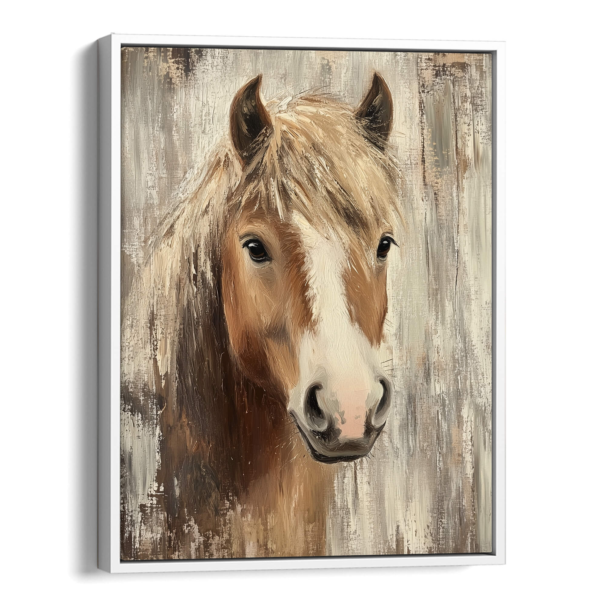 Farmhouse Pony Canvas Print Canvas Art Wildfrog Art