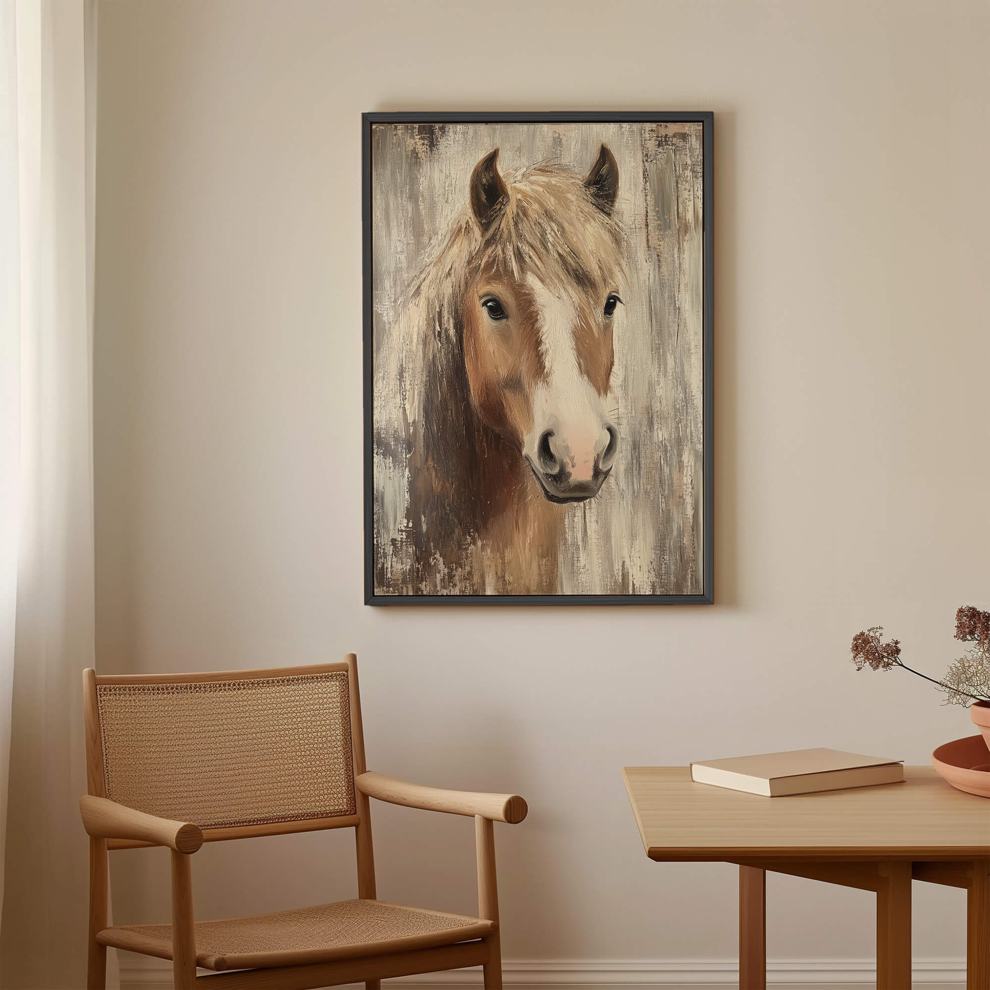 Farmhouse Pony Canvas Print Canvas Art Wildfrog Art