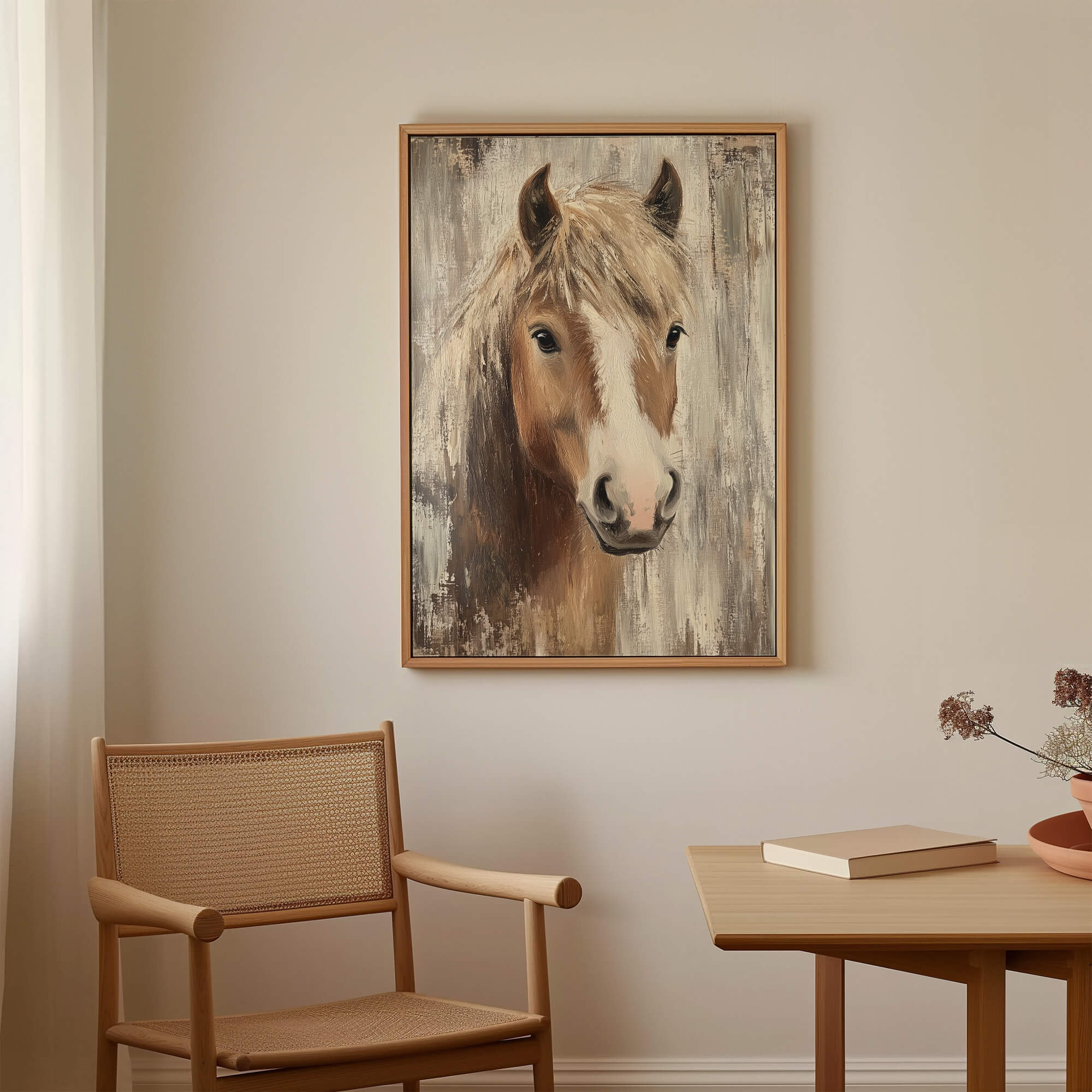 Farmhouse Pony Canvas Print Canvas Art Wildfrog Art