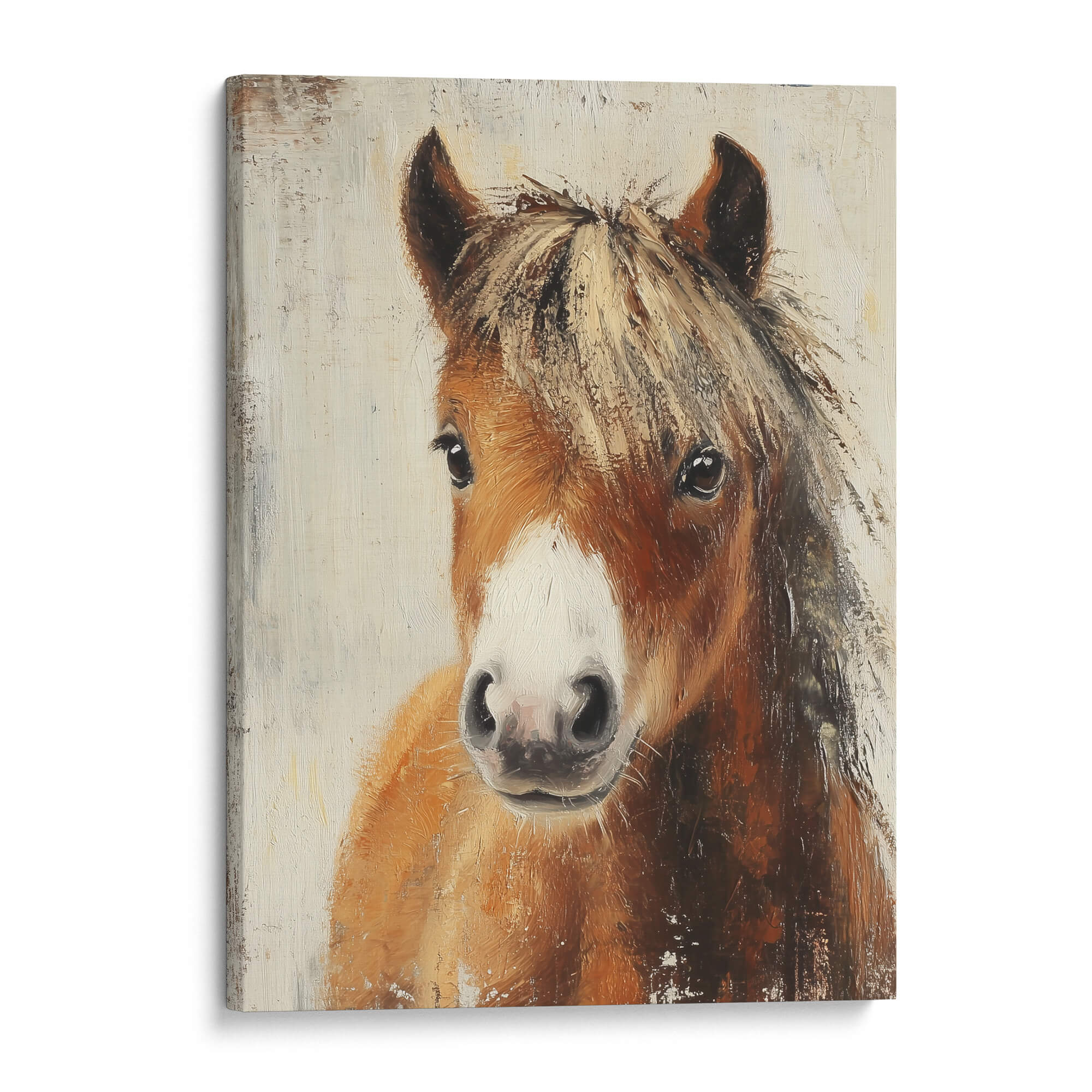 Farmland Shetland Pony Canvas Print Canvas Art Wildfrog Art