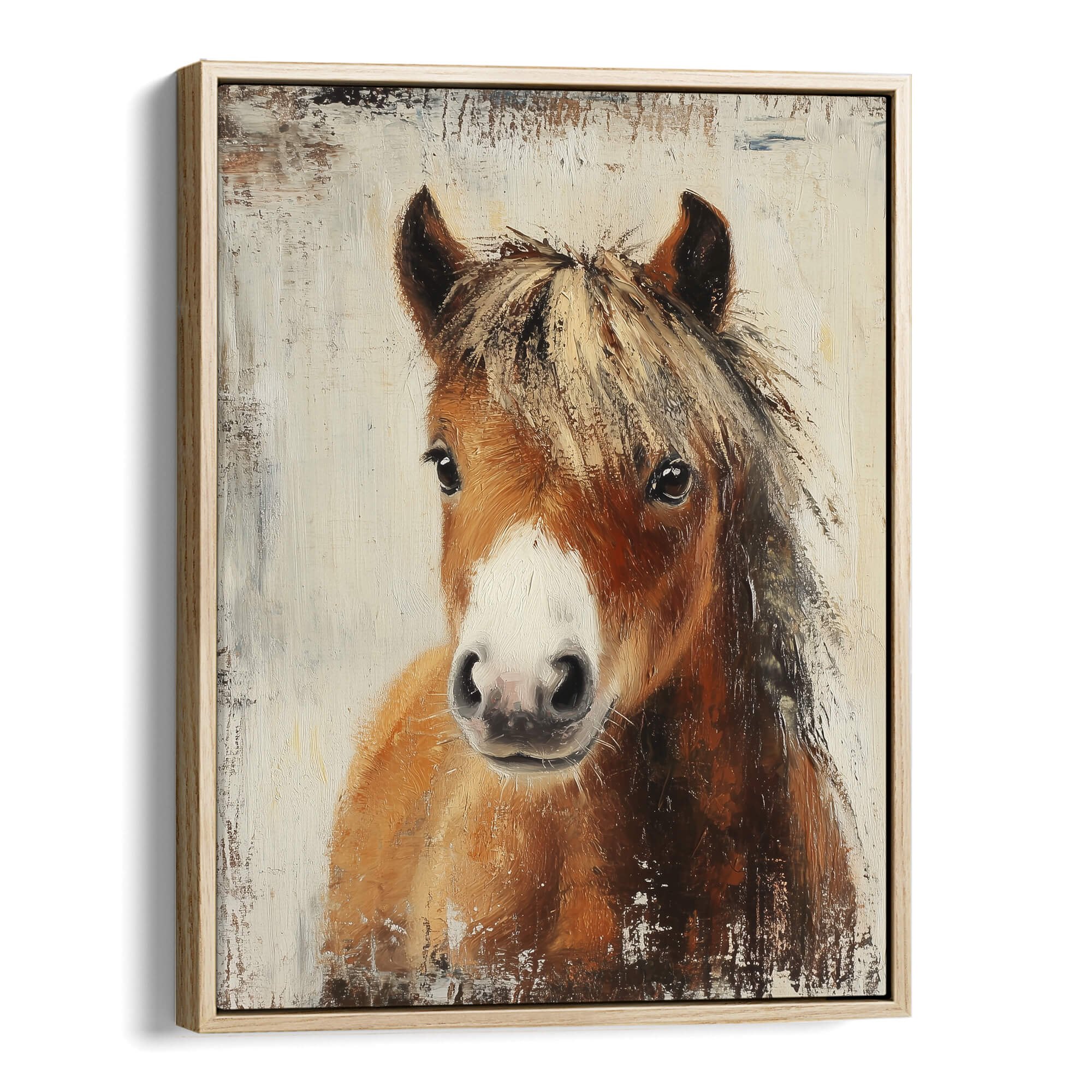 Farmland Shetland Pony Canvas Print Canvas Art Wildfrog Art