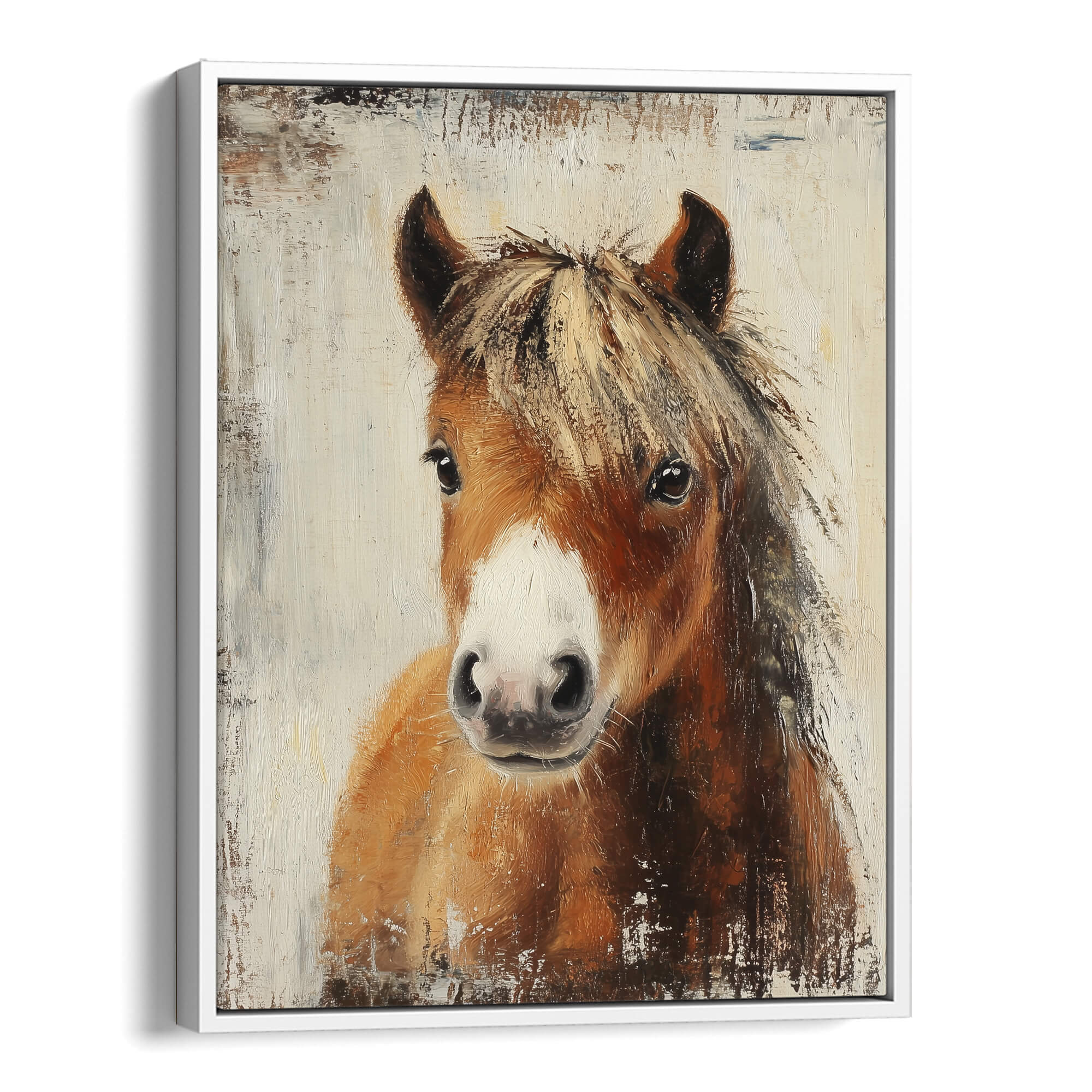 Farmland Shetland Pony Canvas Print Canvas Art Wildfrog Art