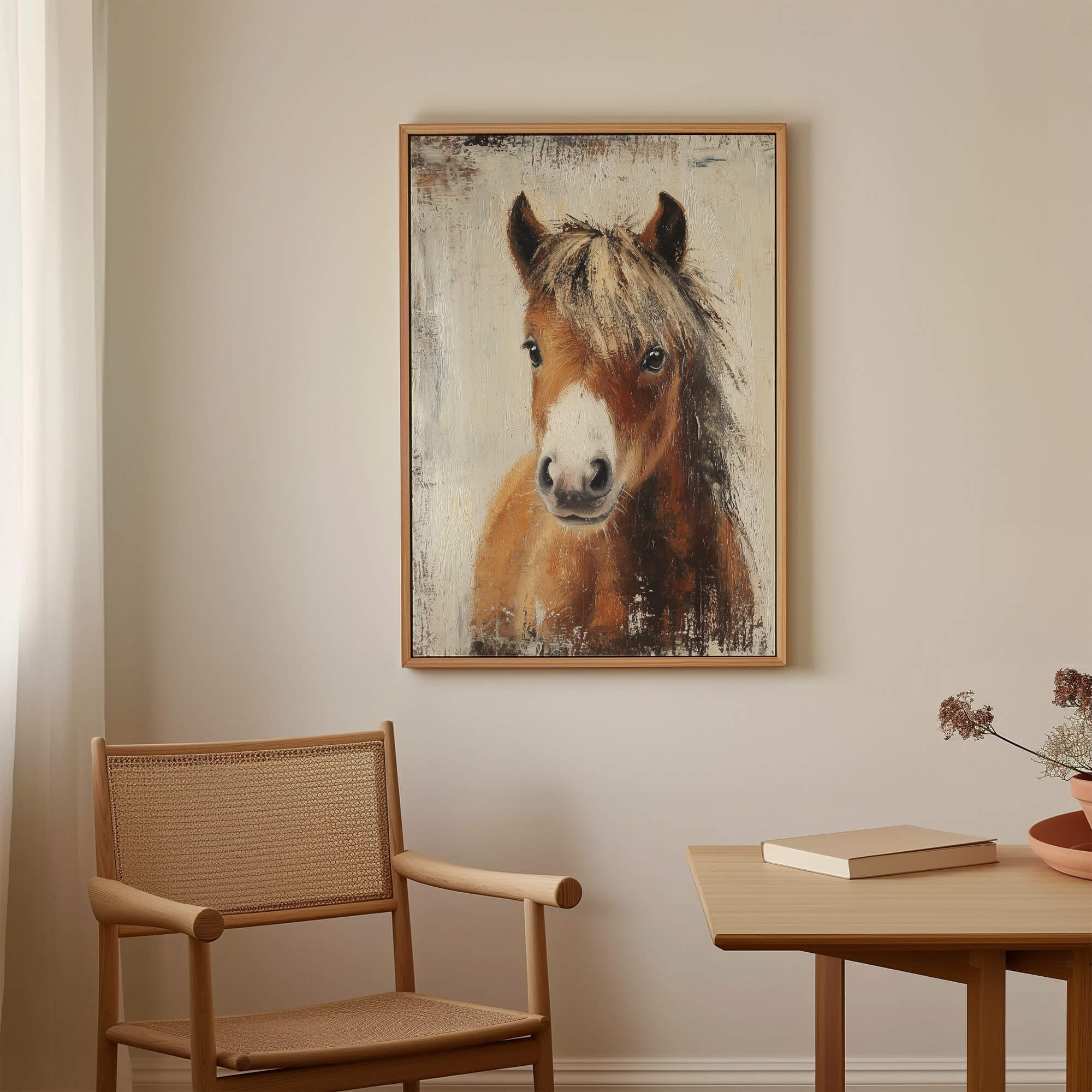 Farmland Shetland Pony Canvas Print Canvas Art Wildfrog Art