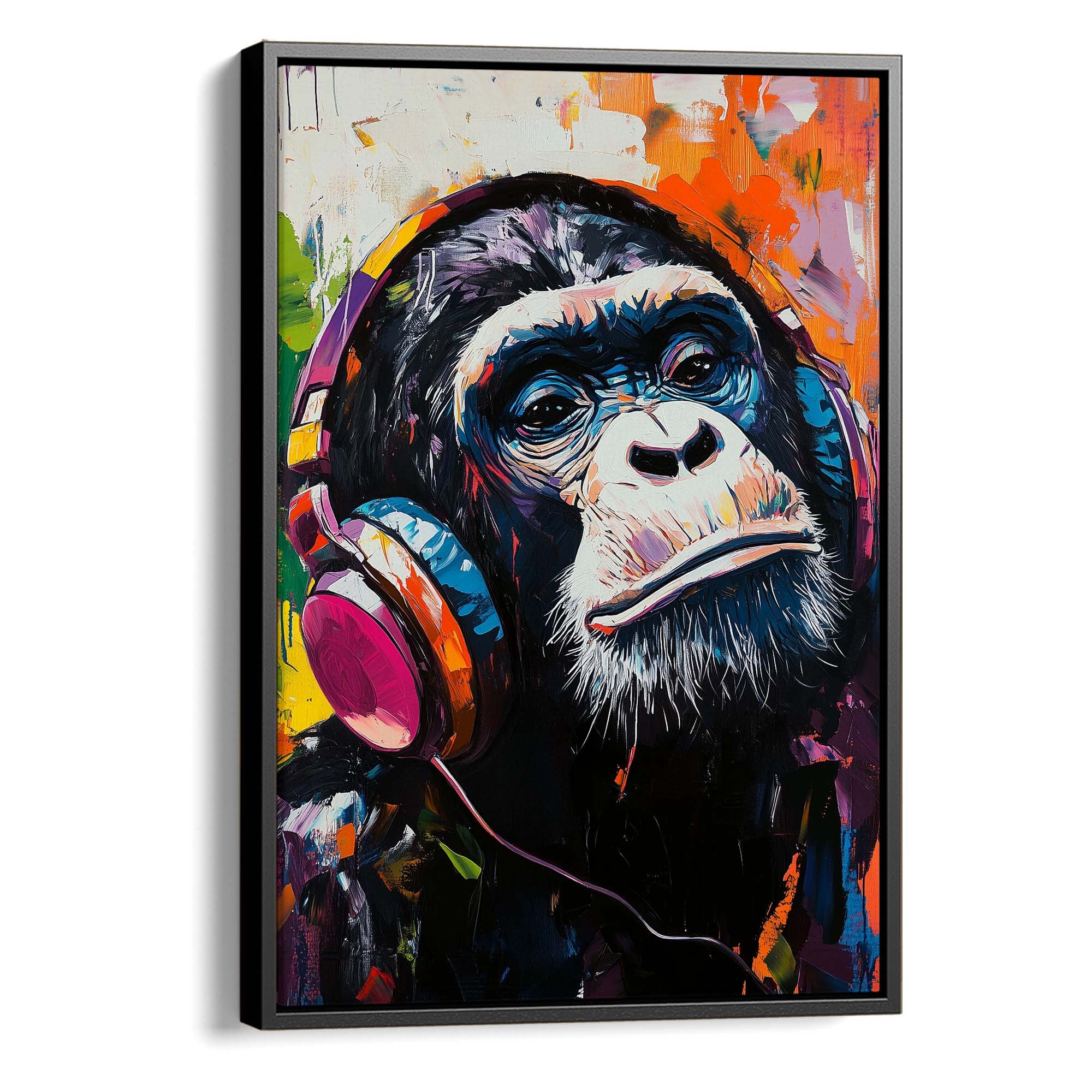 Feel the Beat Canvas Print Canvas Art Wildfrog Art