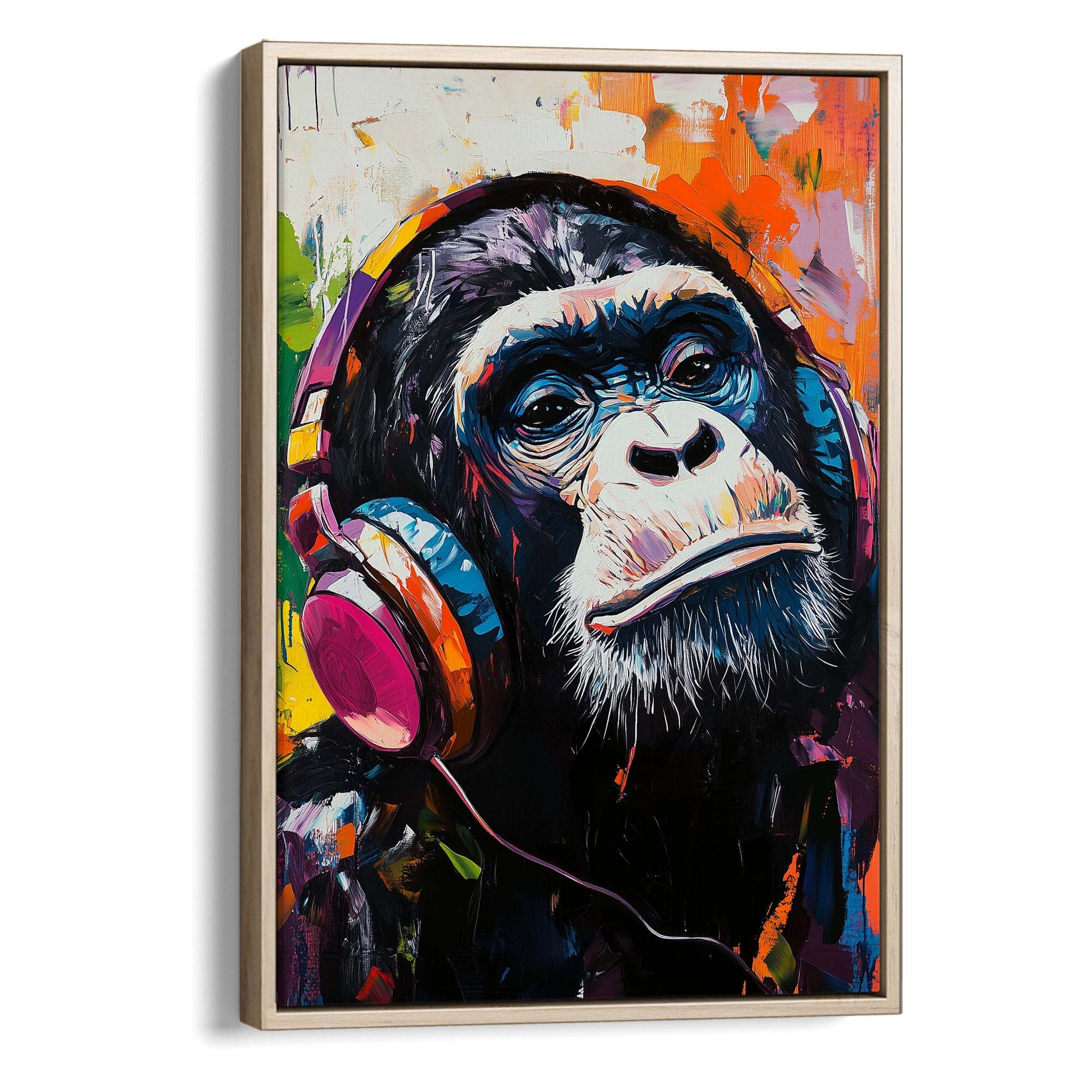 Feel the Beat Canvas Print Canvas Art Wildfrog Art