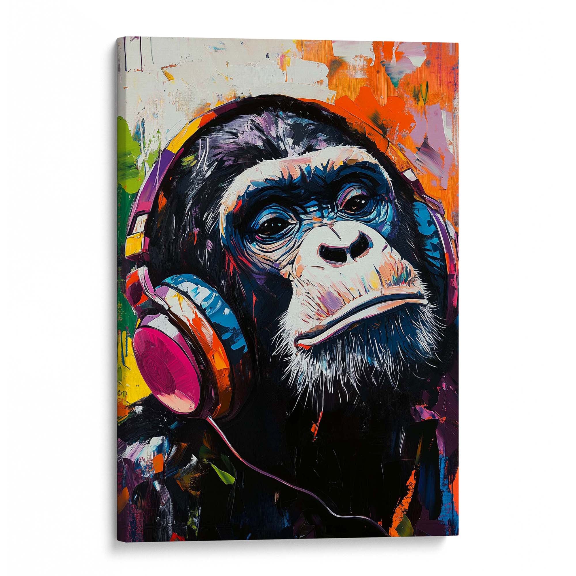 Feel the Beat Canvas Print Canvas Art Wildfrog Art