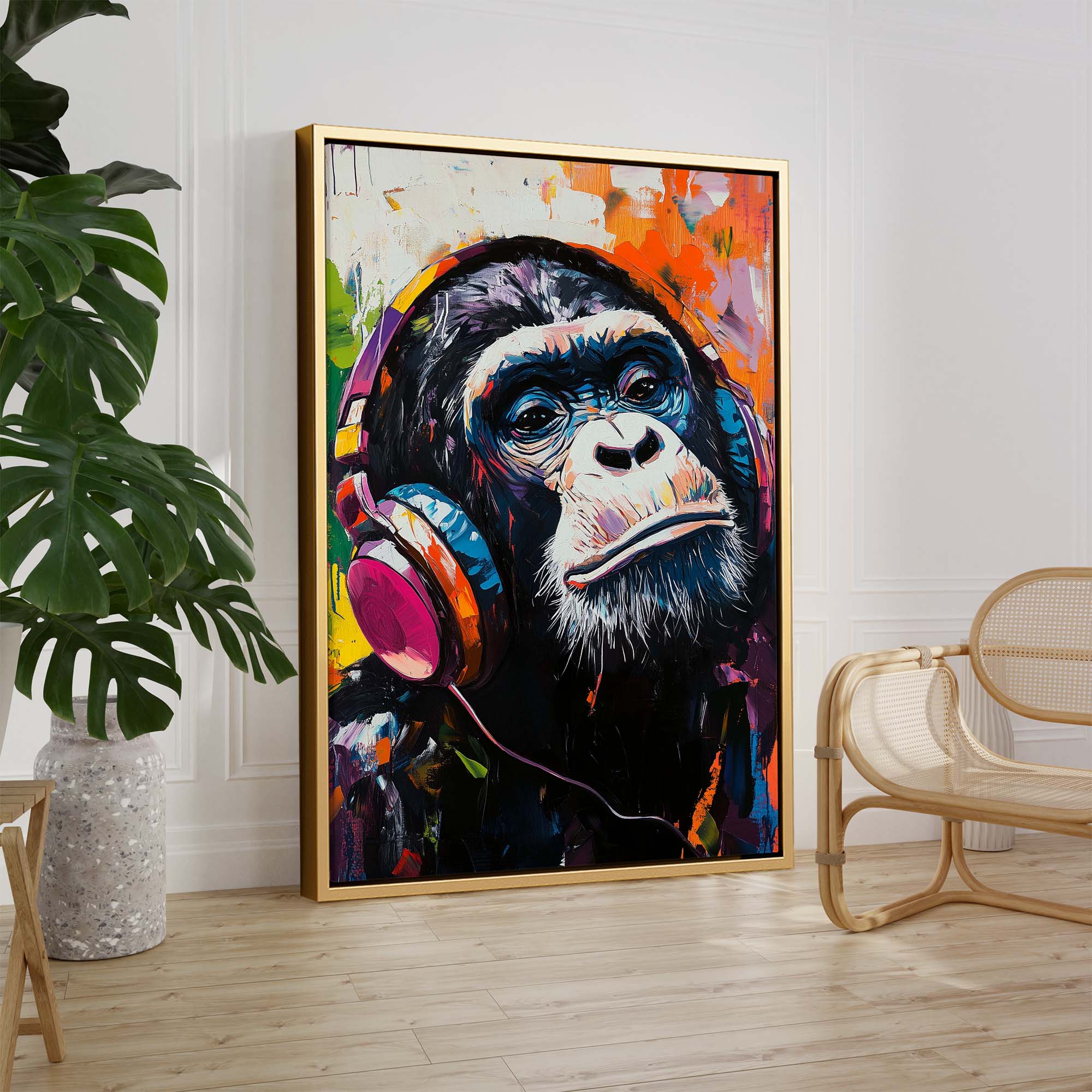 Feel the Beat Canvas Print Canvas Art Wildfrog Art