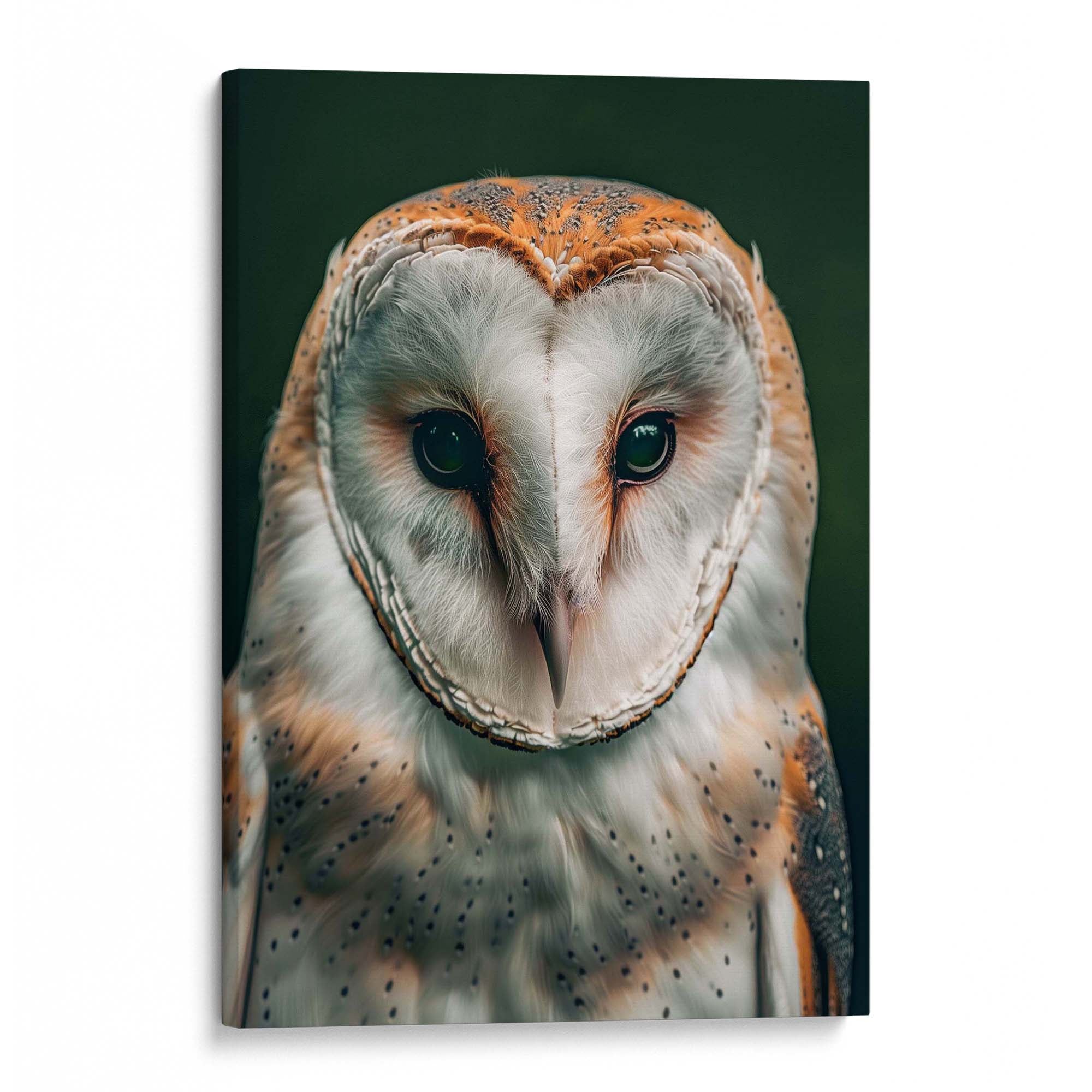 Gentle Barn Owl Canvas Print Canvas Art Wildfrog Art