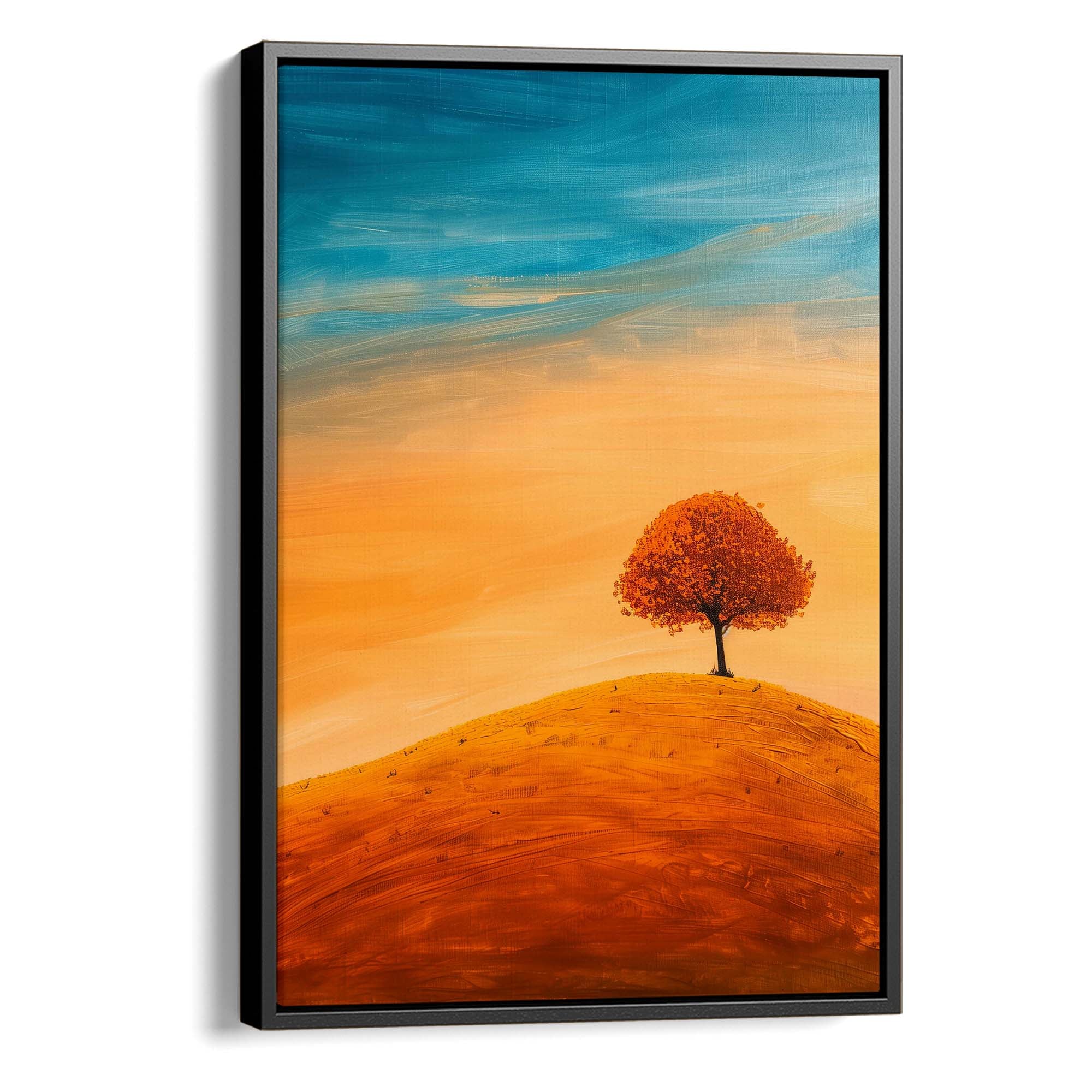 Hilltop Glow Canvas Print