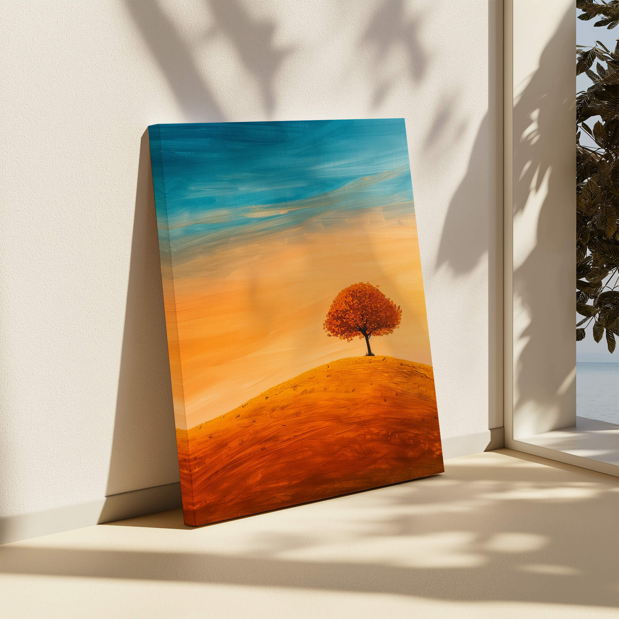 Hilltop Glow Canvas Print