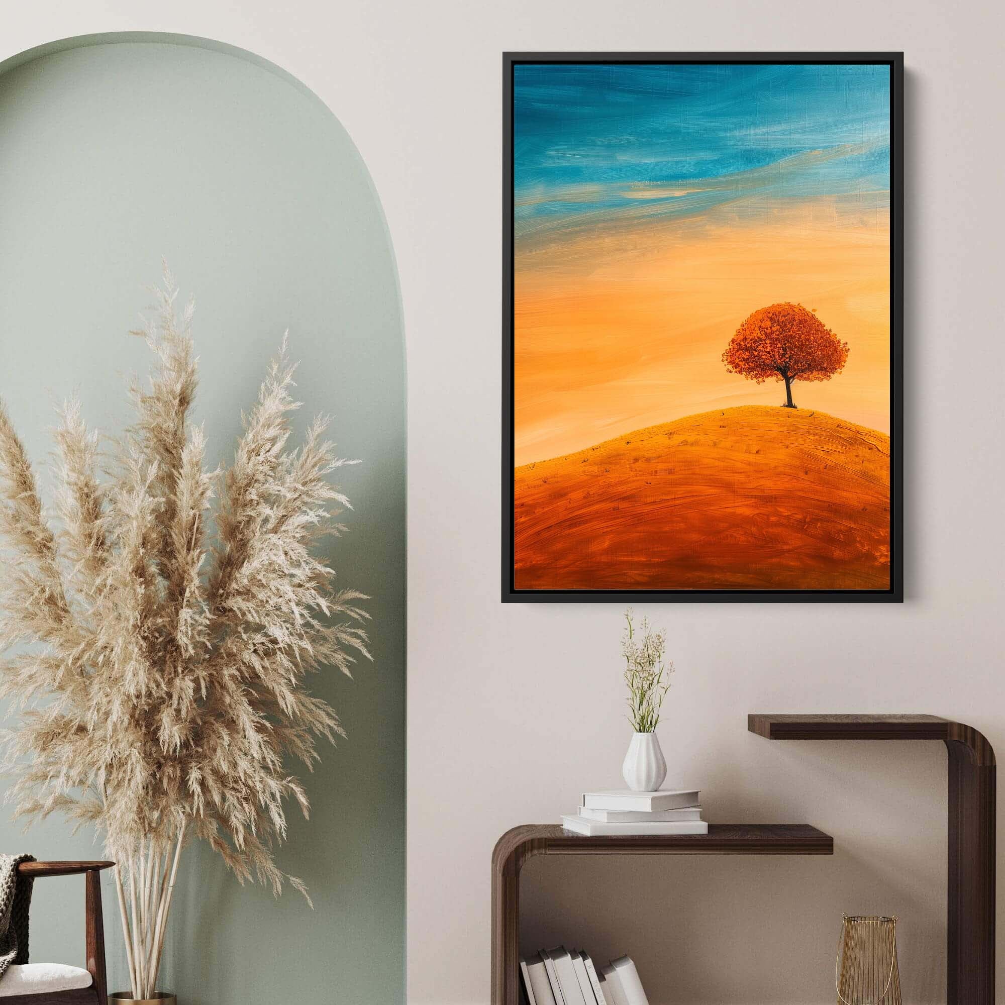 Hilltop Glow Canvas Print