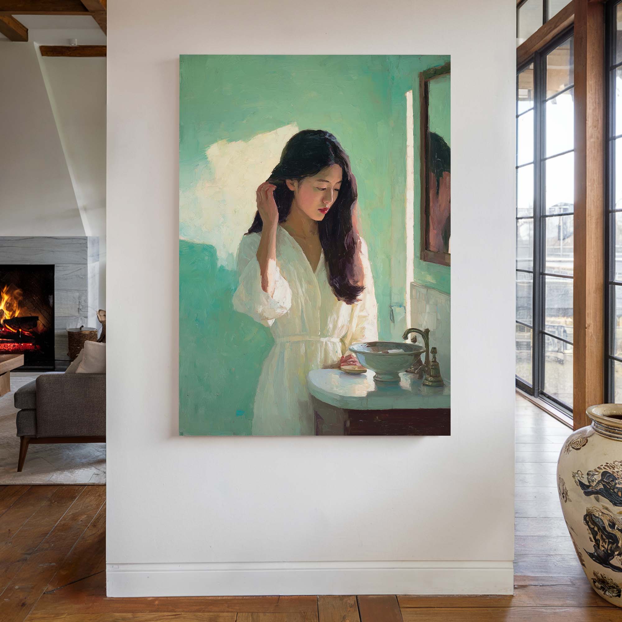 In the Green Light Canvas Print Canvas Art Wildfrog Art