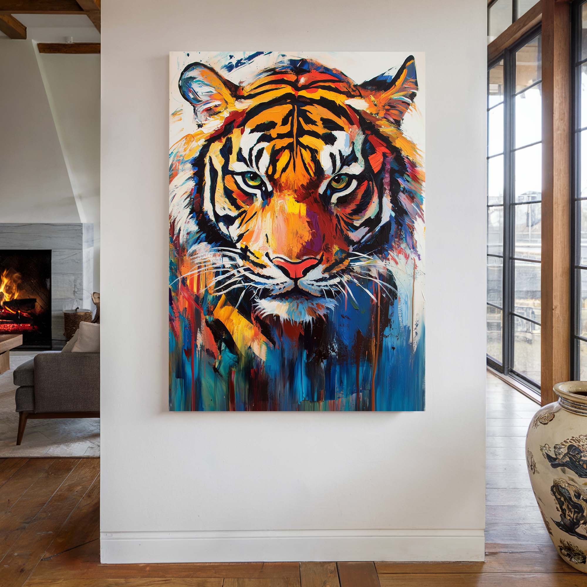 Jungle King Canvas Print