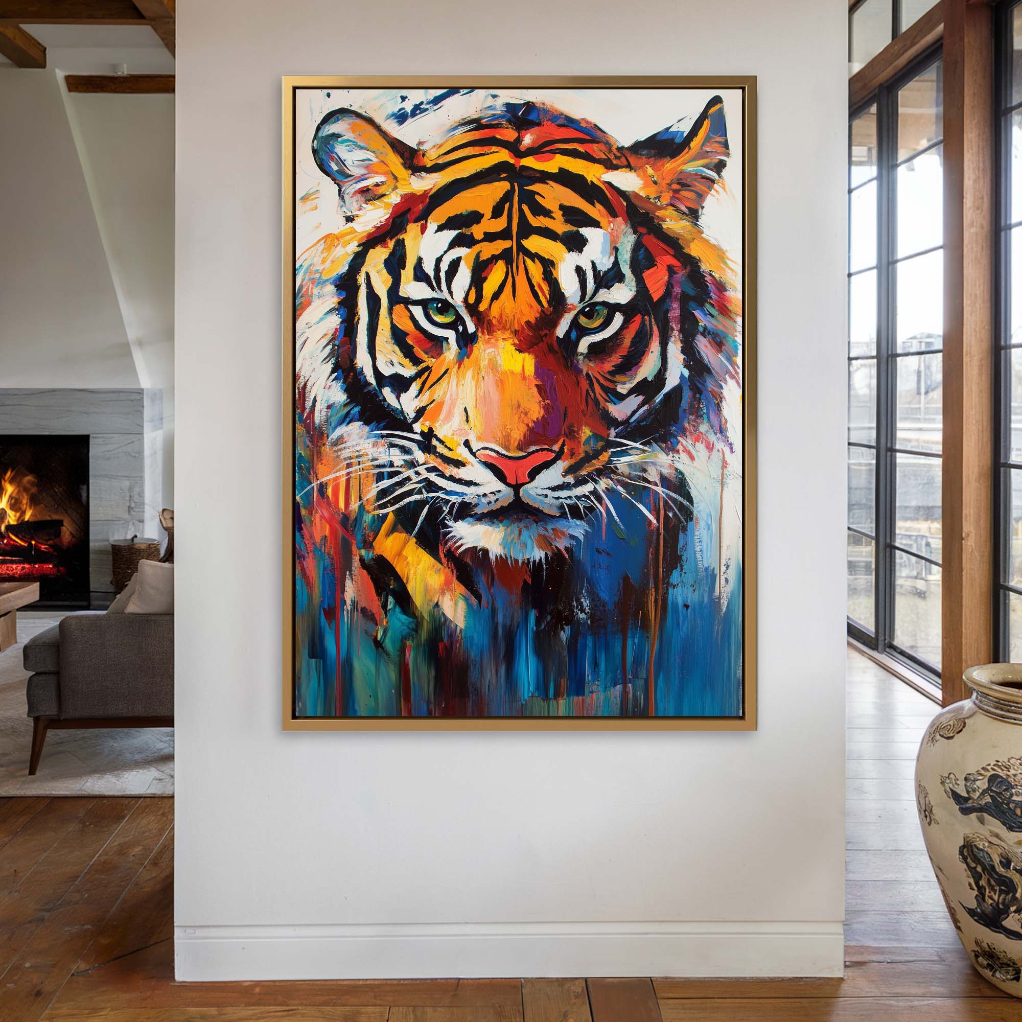Jungle King Canvas Print