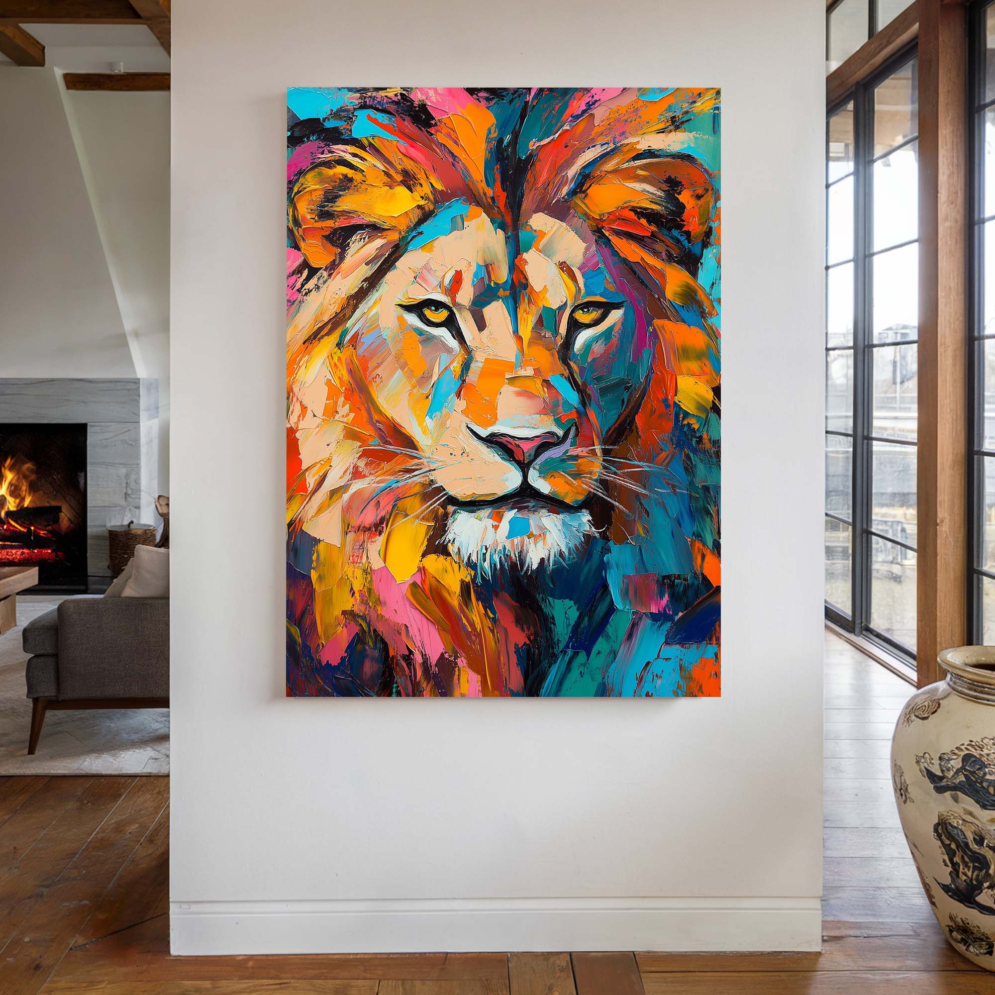 King's Gaze Canvas Print