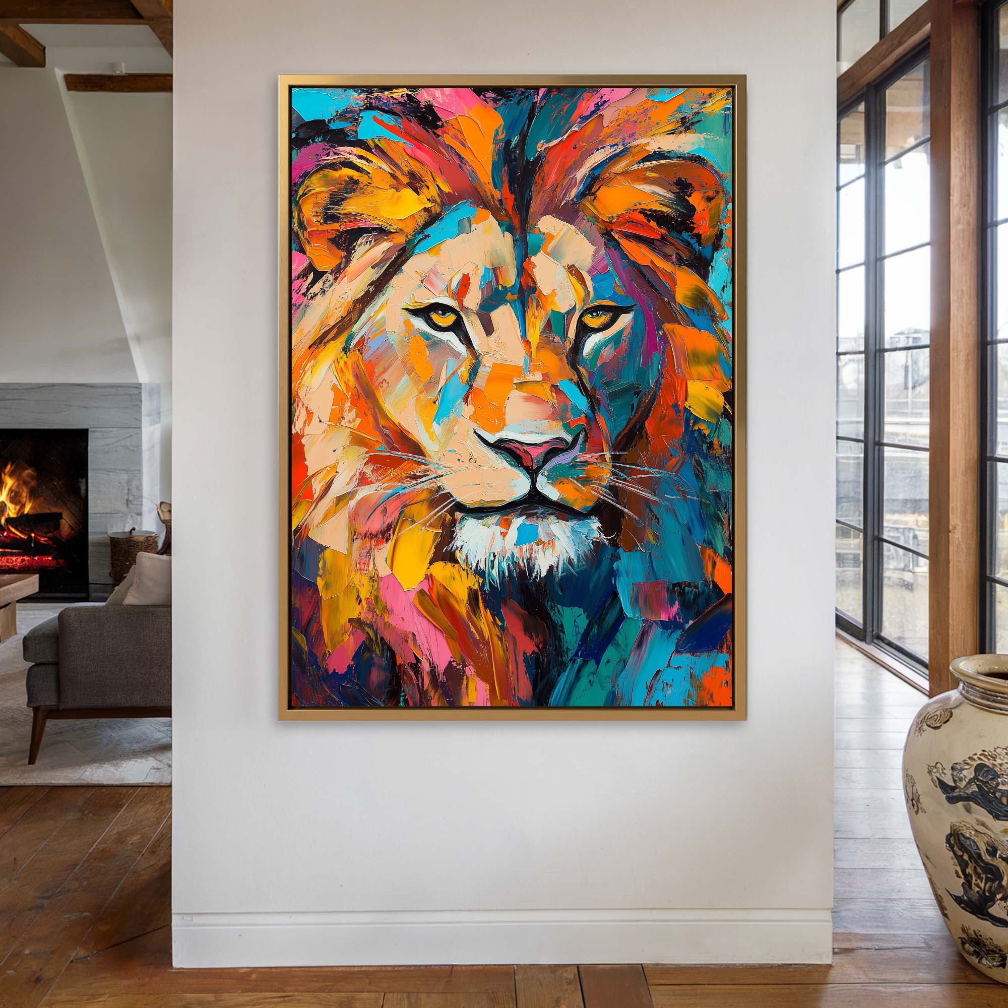 King's Gaze Canvas Print