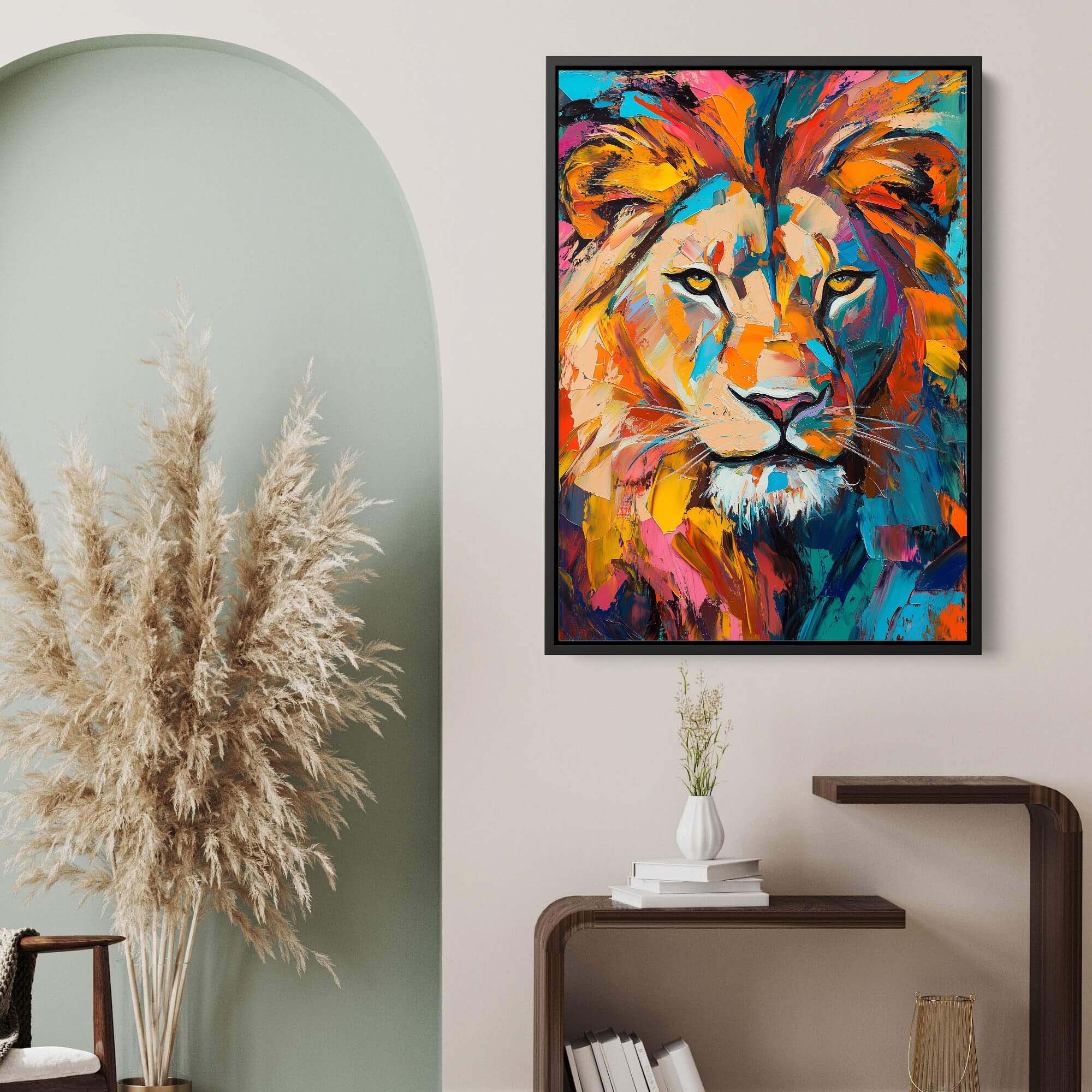King's Gaze Canvas Print