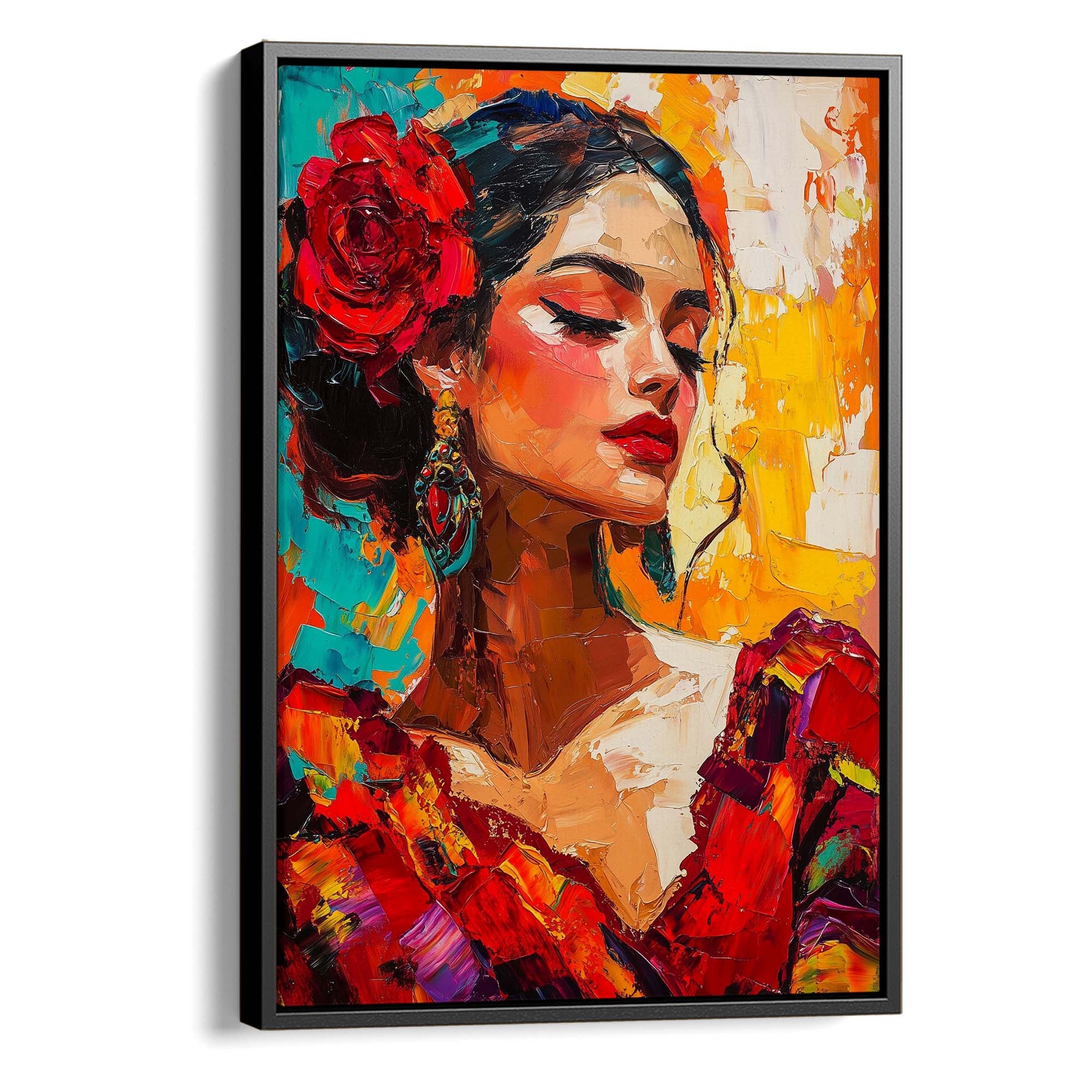 La Flamenca No2 Canvas Print