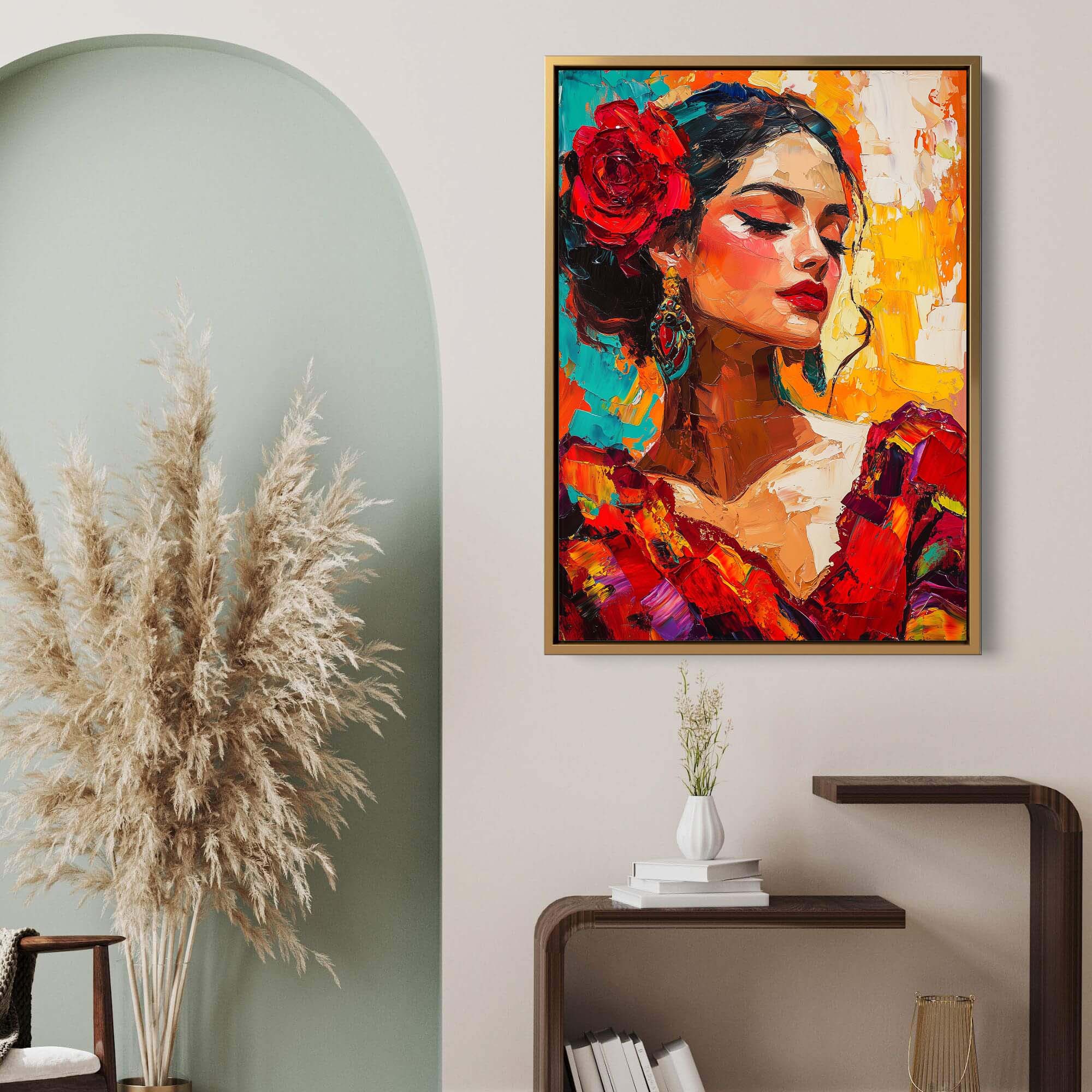 La Flamenca No2 Canvas Print