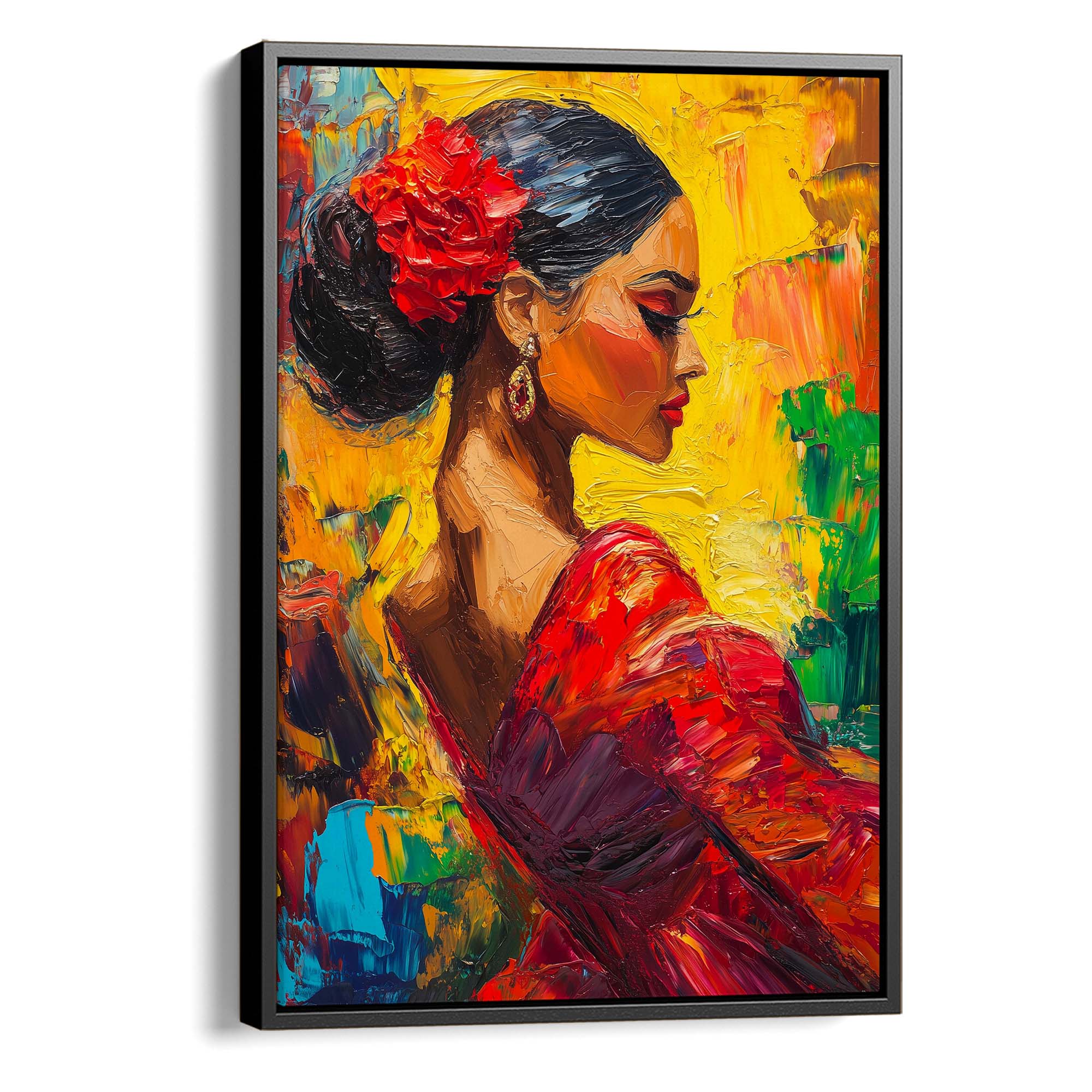 La Flamenca Canvas Print