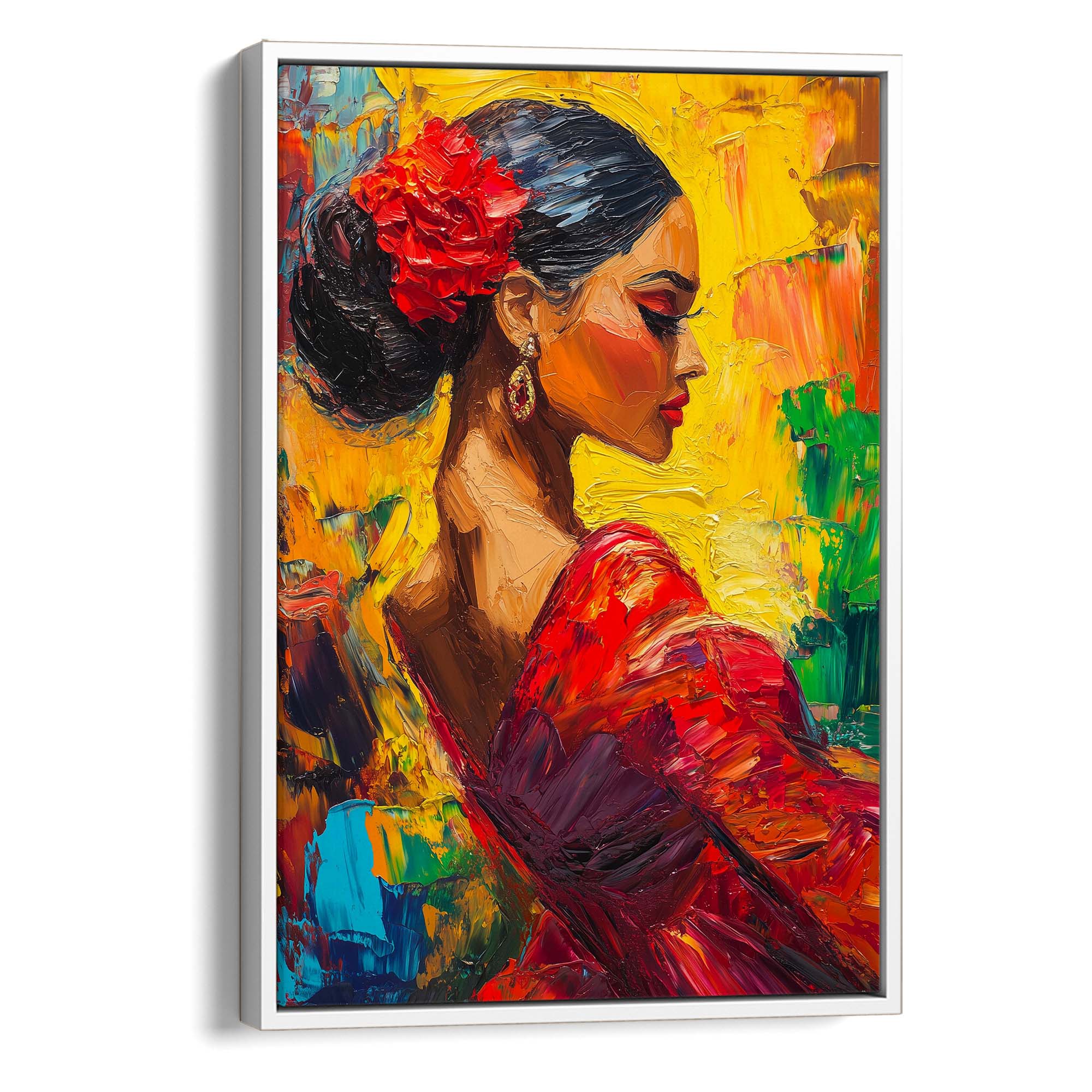 La Flamenca Canvas Print