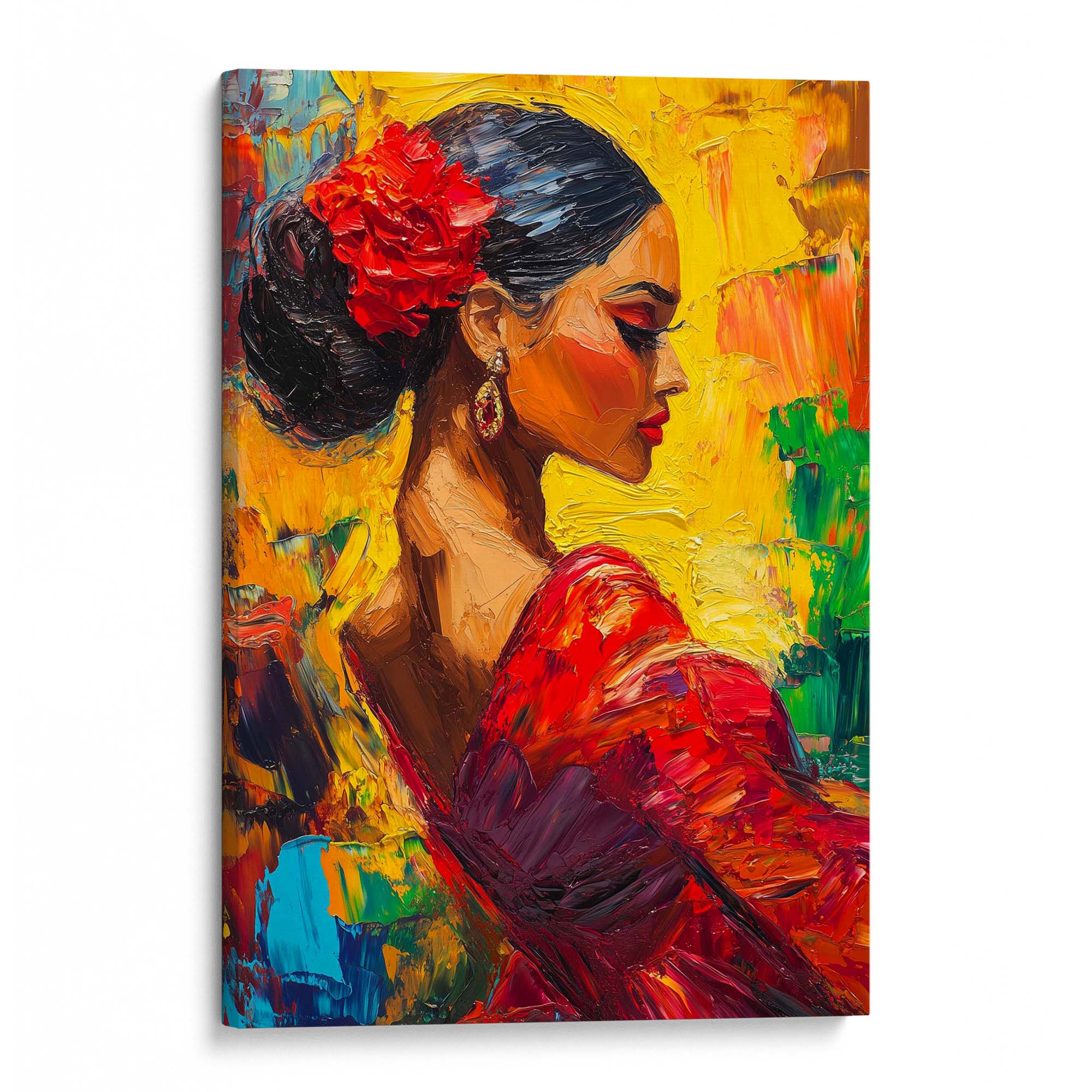La Flamenca Canvas Print
