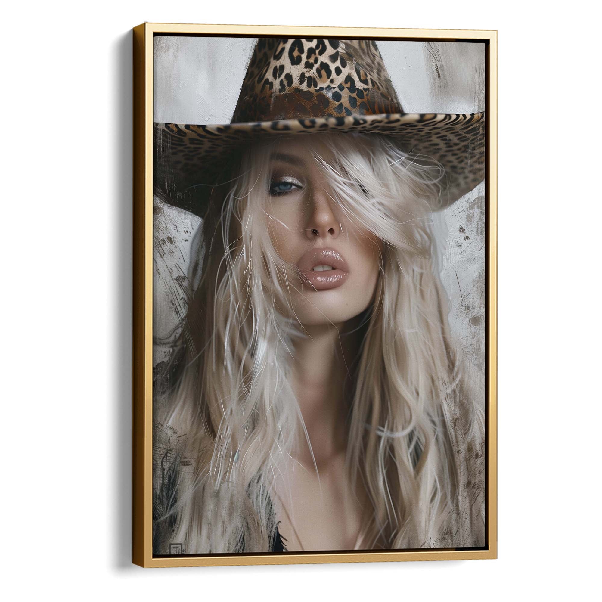 Leopard Wind Canvas Print