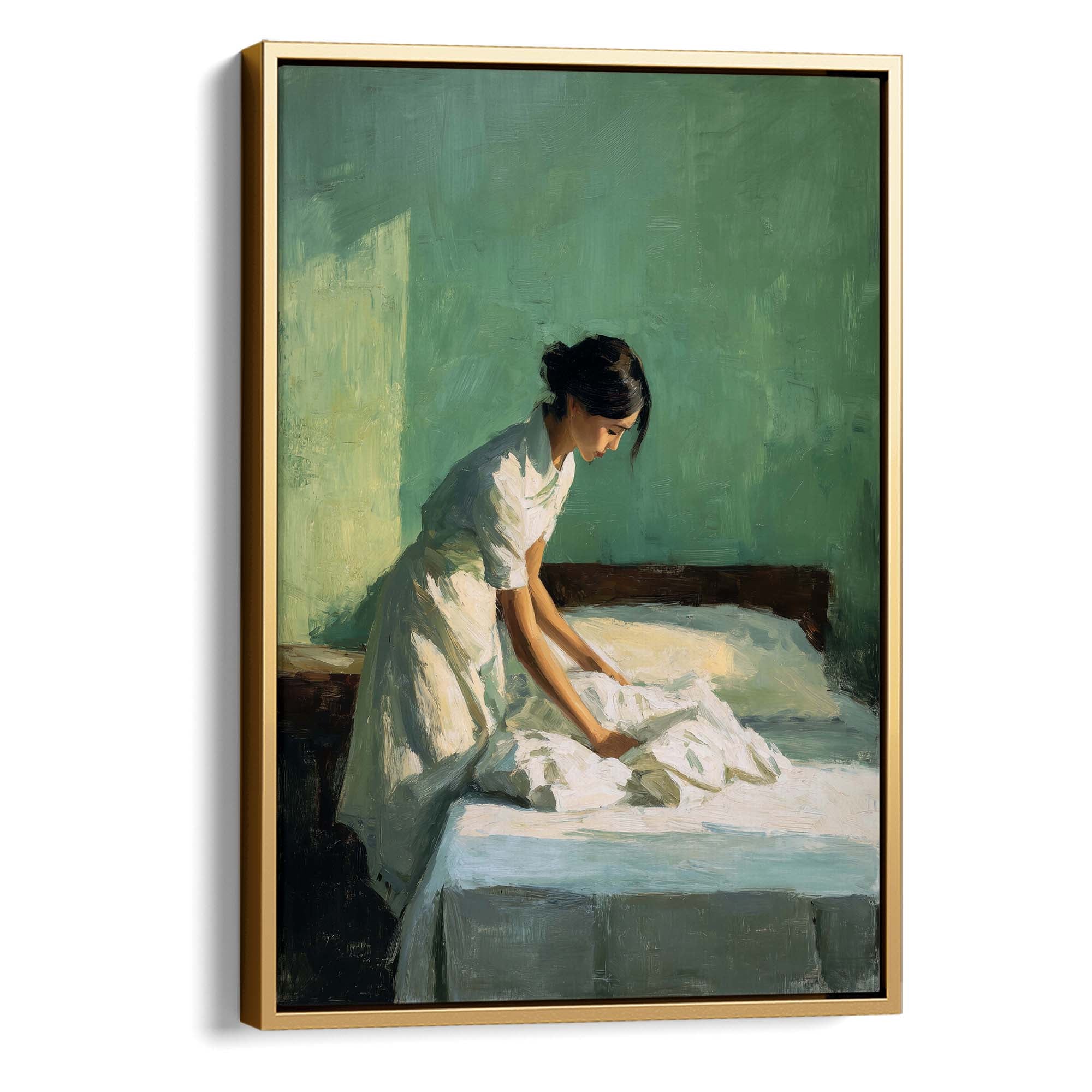 Light and Linen Canvas Print