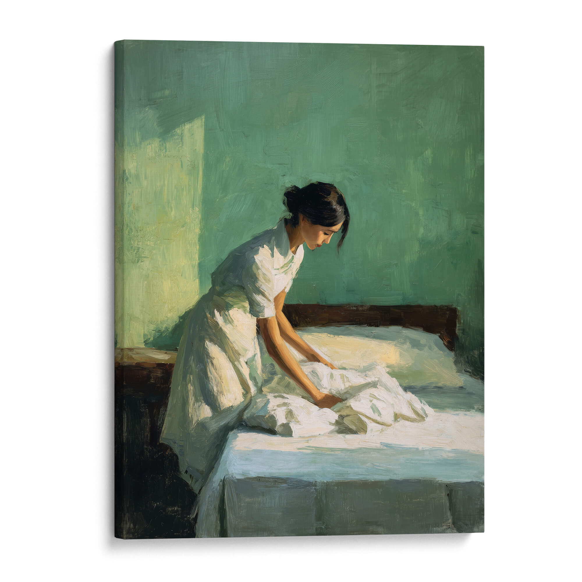 Light and Linen Canvas Print