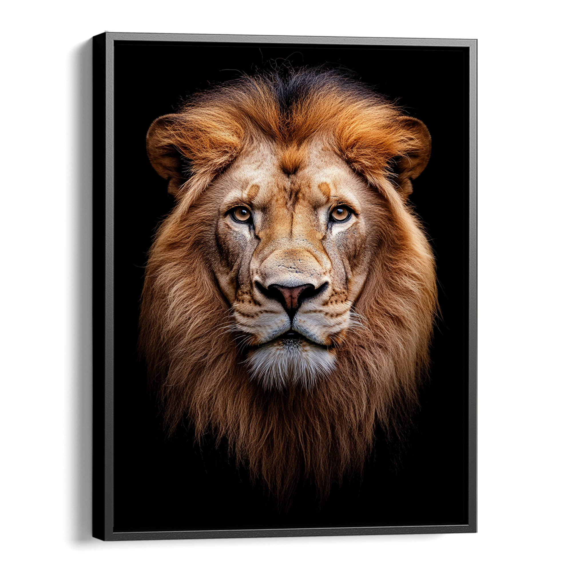 Lion Face Canvas Print Canvas Art Wildfrog Art