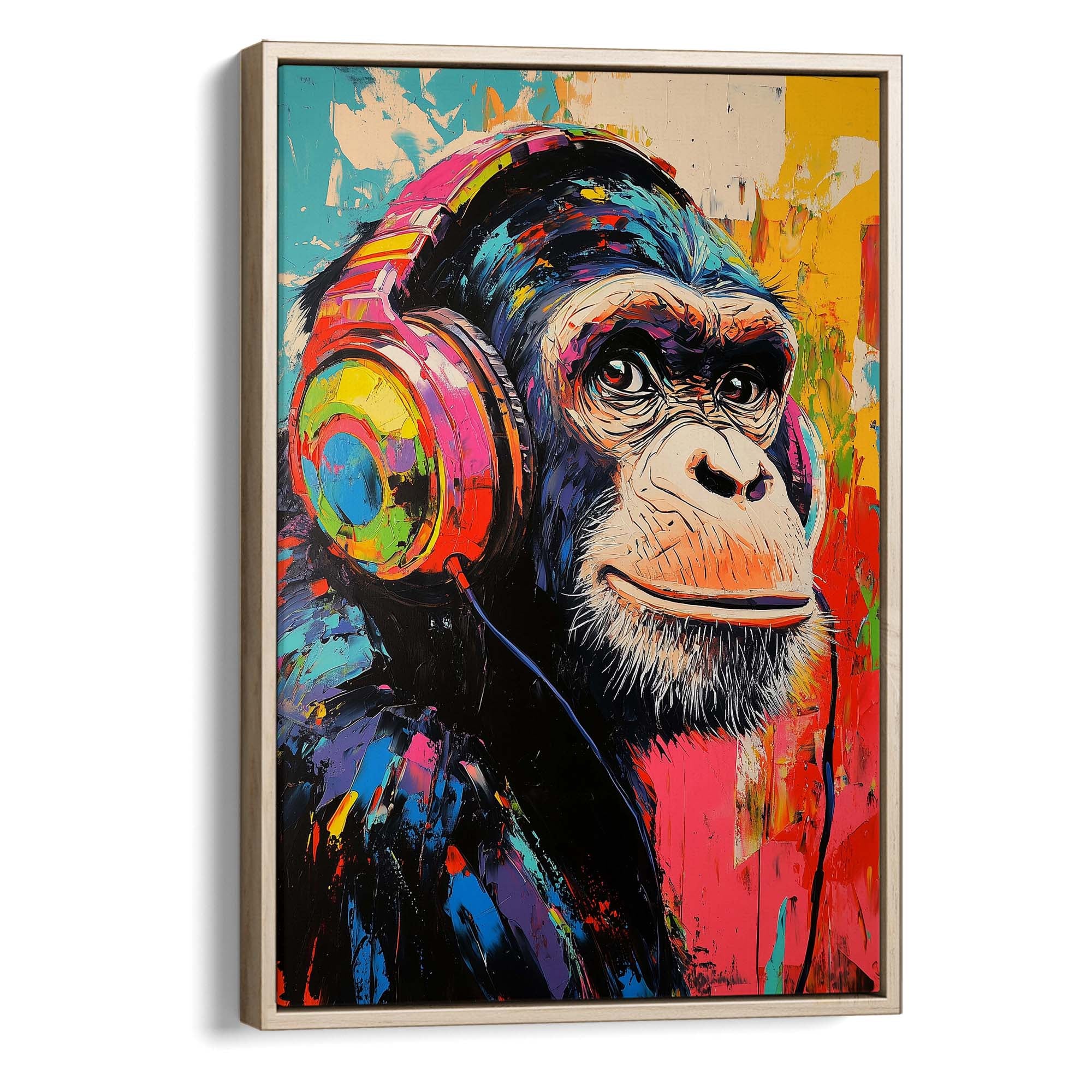 Love of Music No2 Canvas Print Canvas Art Wildfrog Art