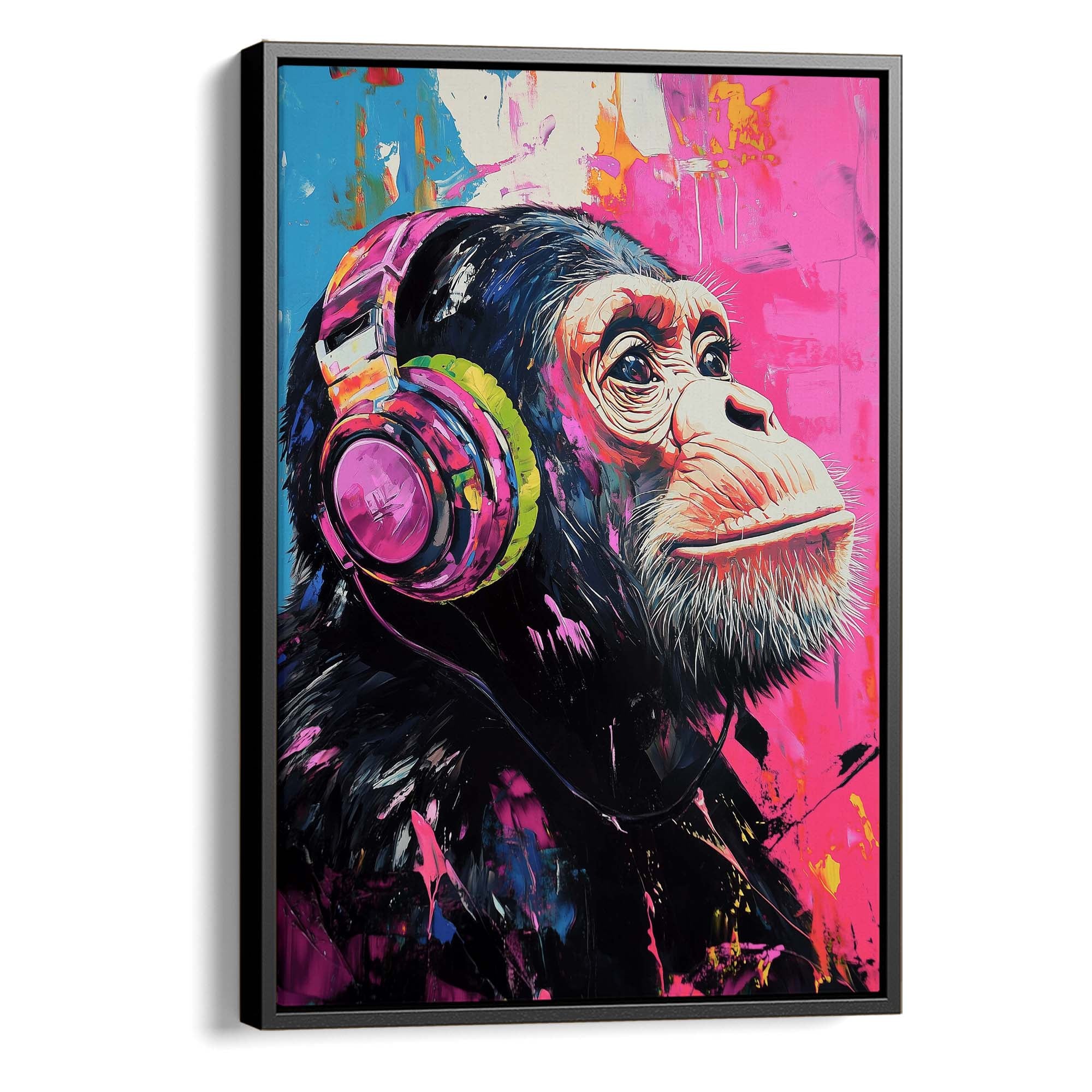 Love of Music No3-Pink Edition Canvas Print