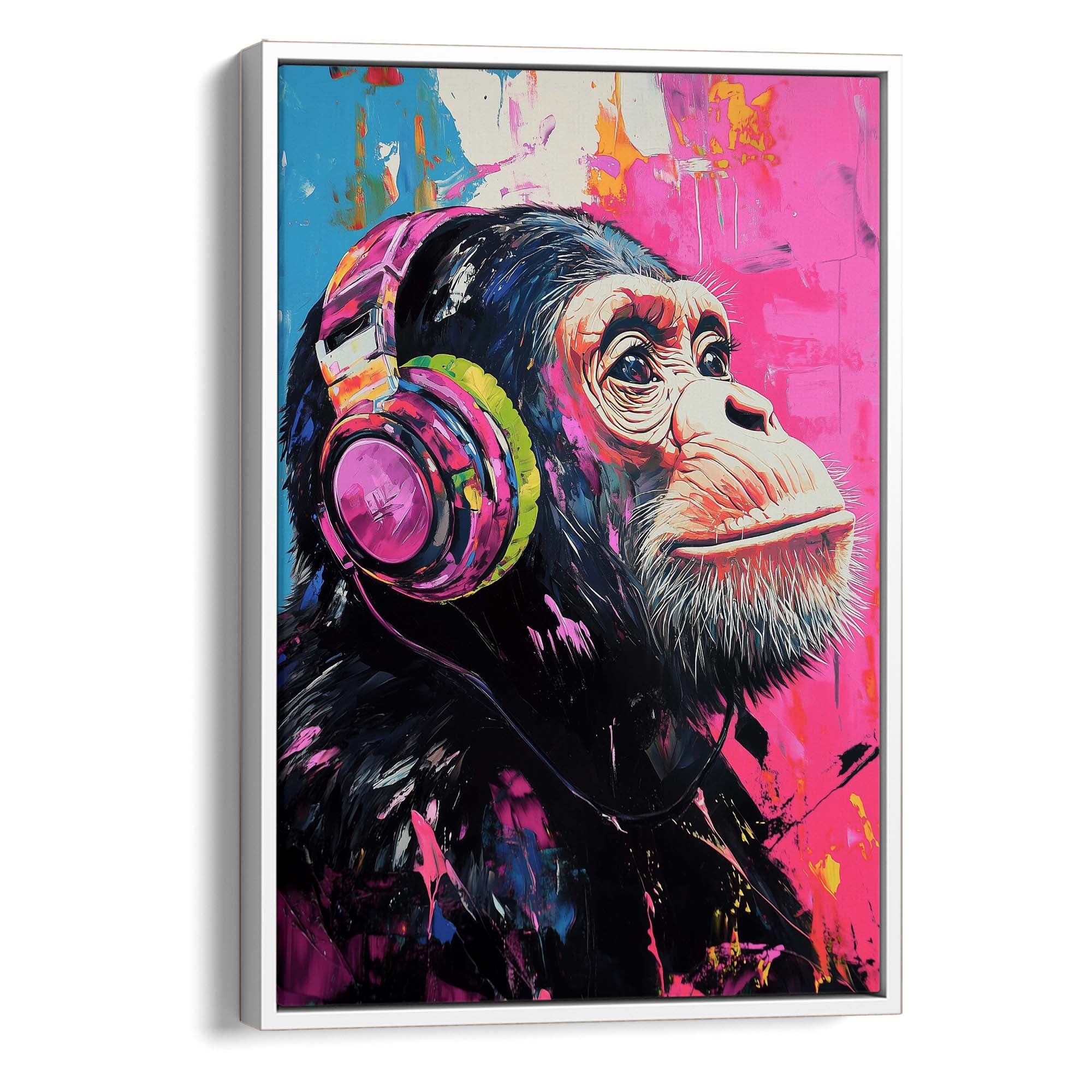 Love of Music No3-Pink Edition Canvas Print