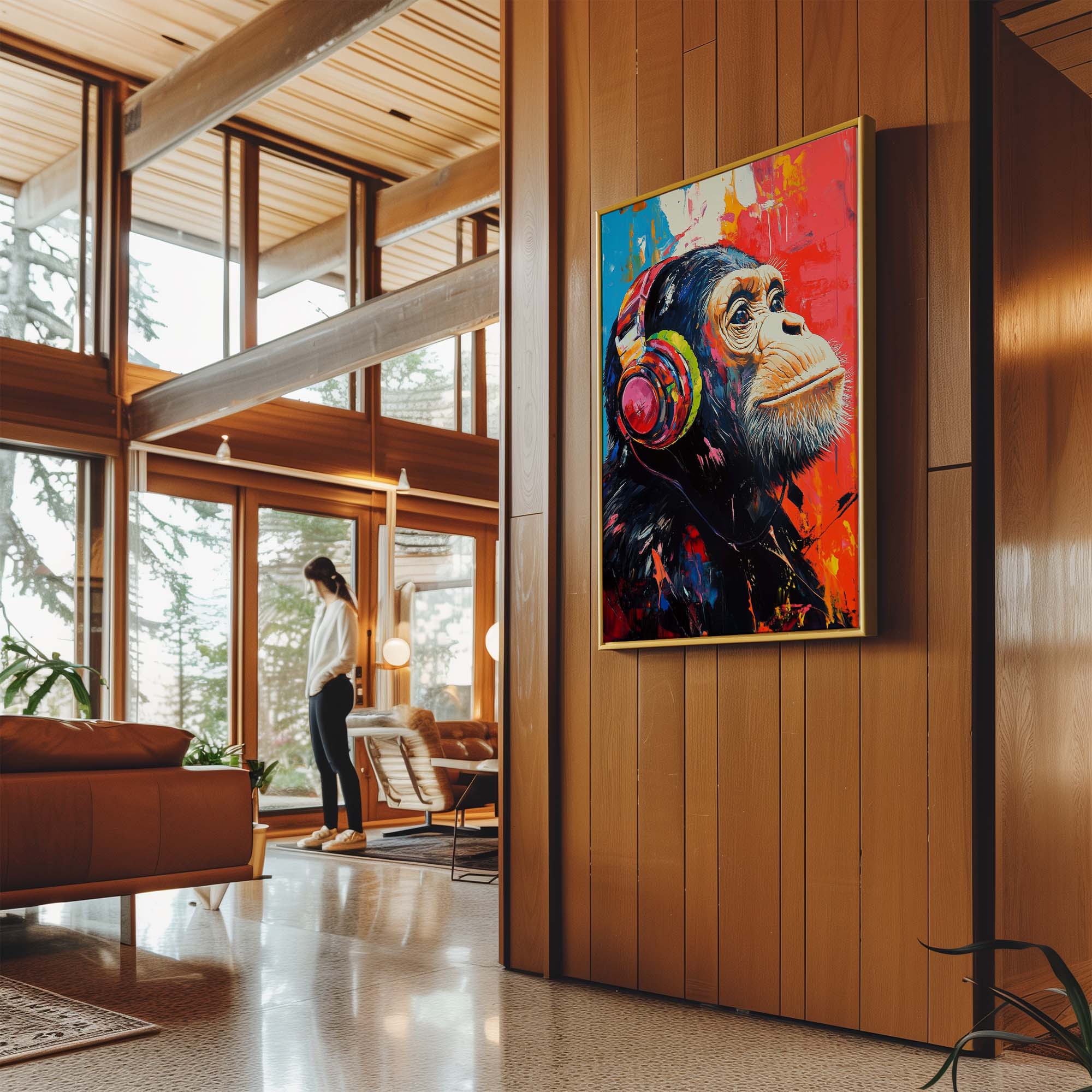 Love of Music No3 Canvas Print Canvas Art Wildfrog Art