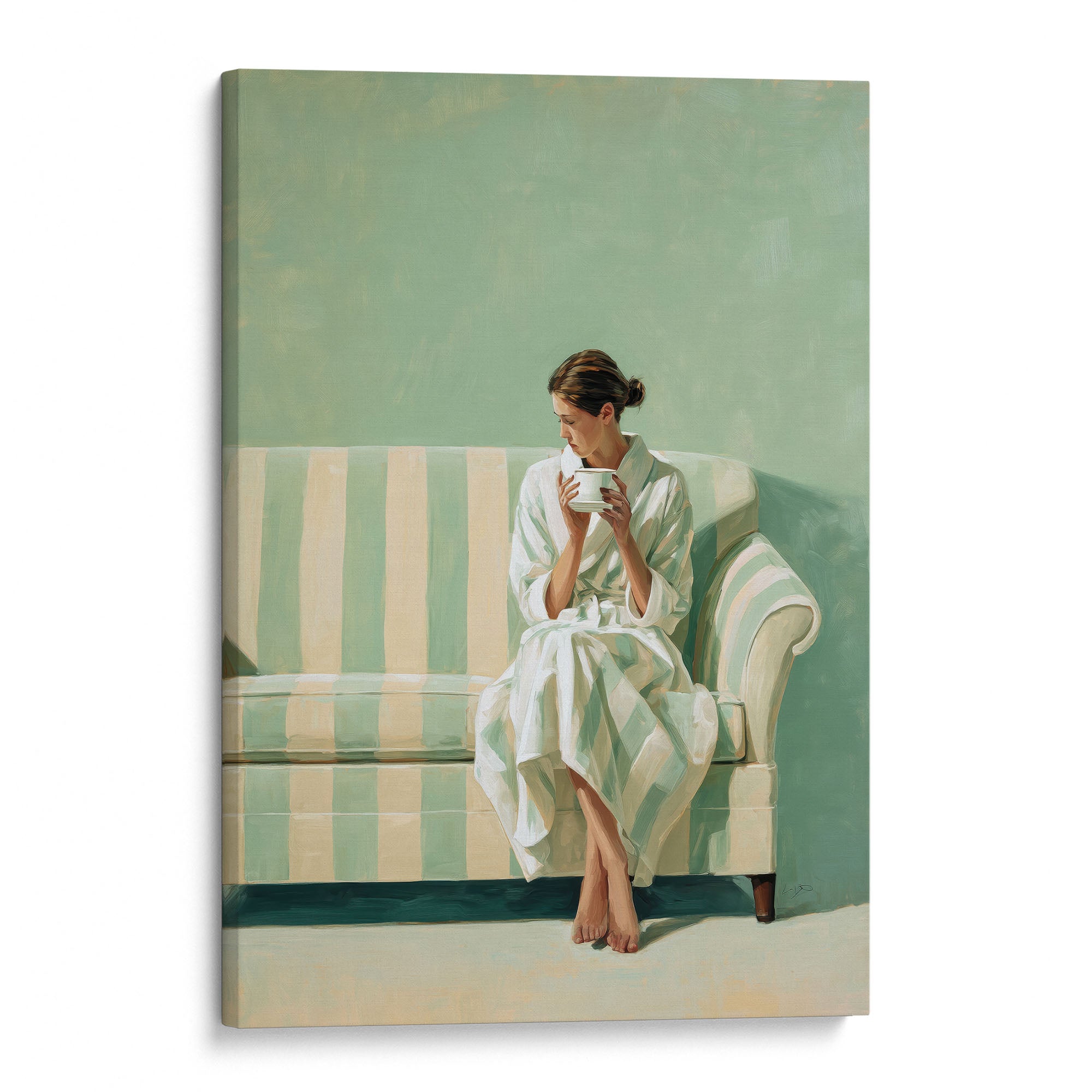 Mint Mood Canvas Print