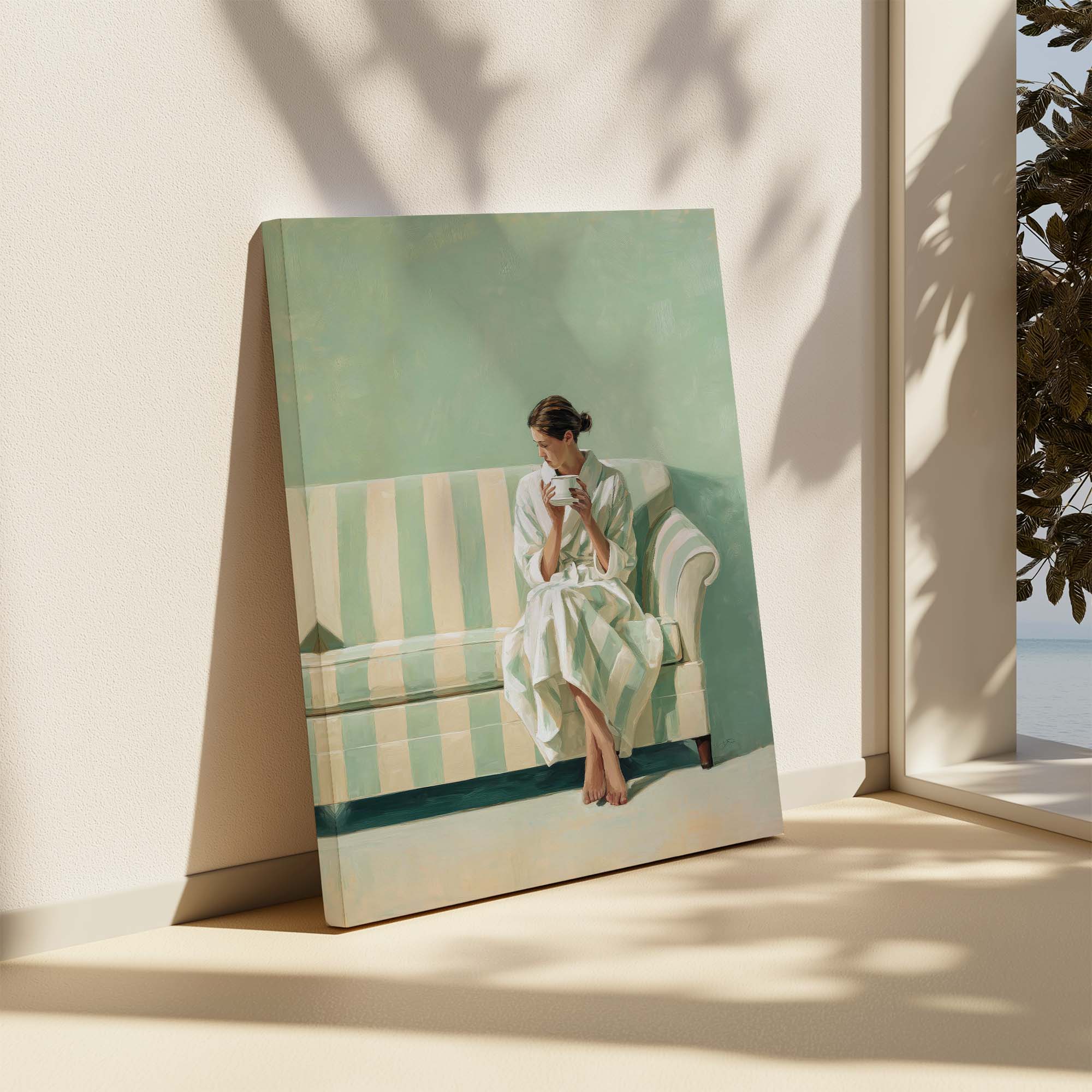 Mint Mood Canvas Print