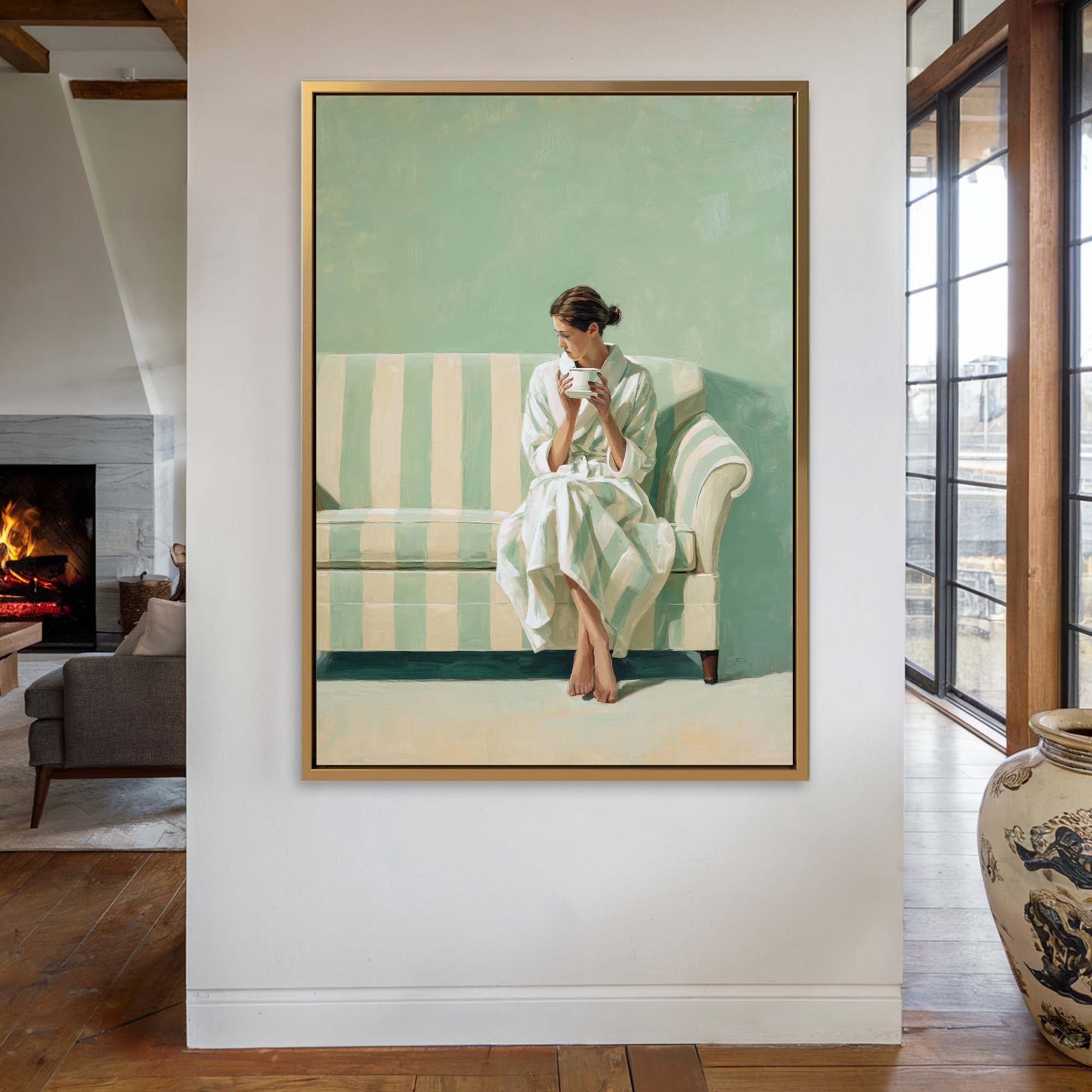 Mint Mood Canvas Print