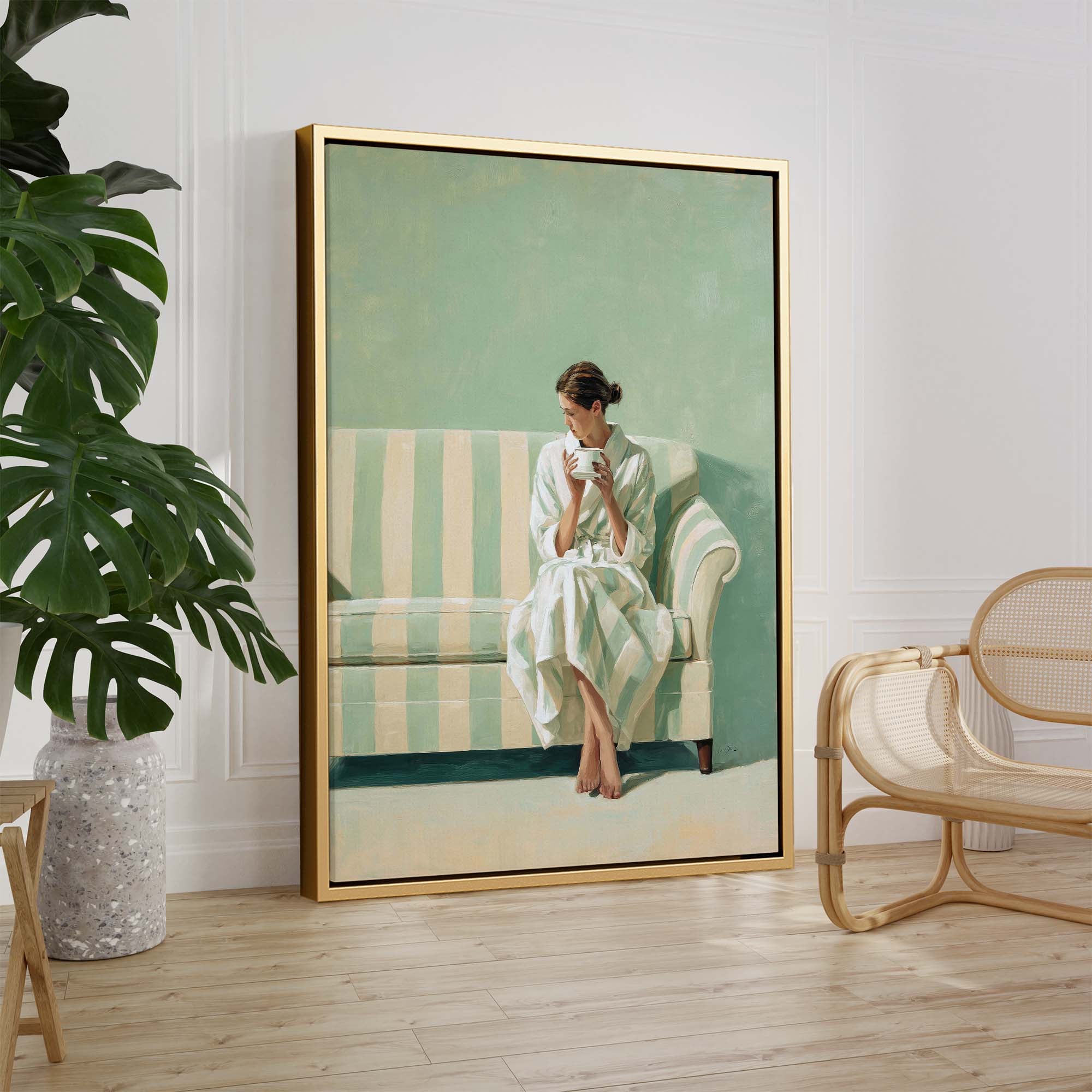 Mint Mood Canvas Print