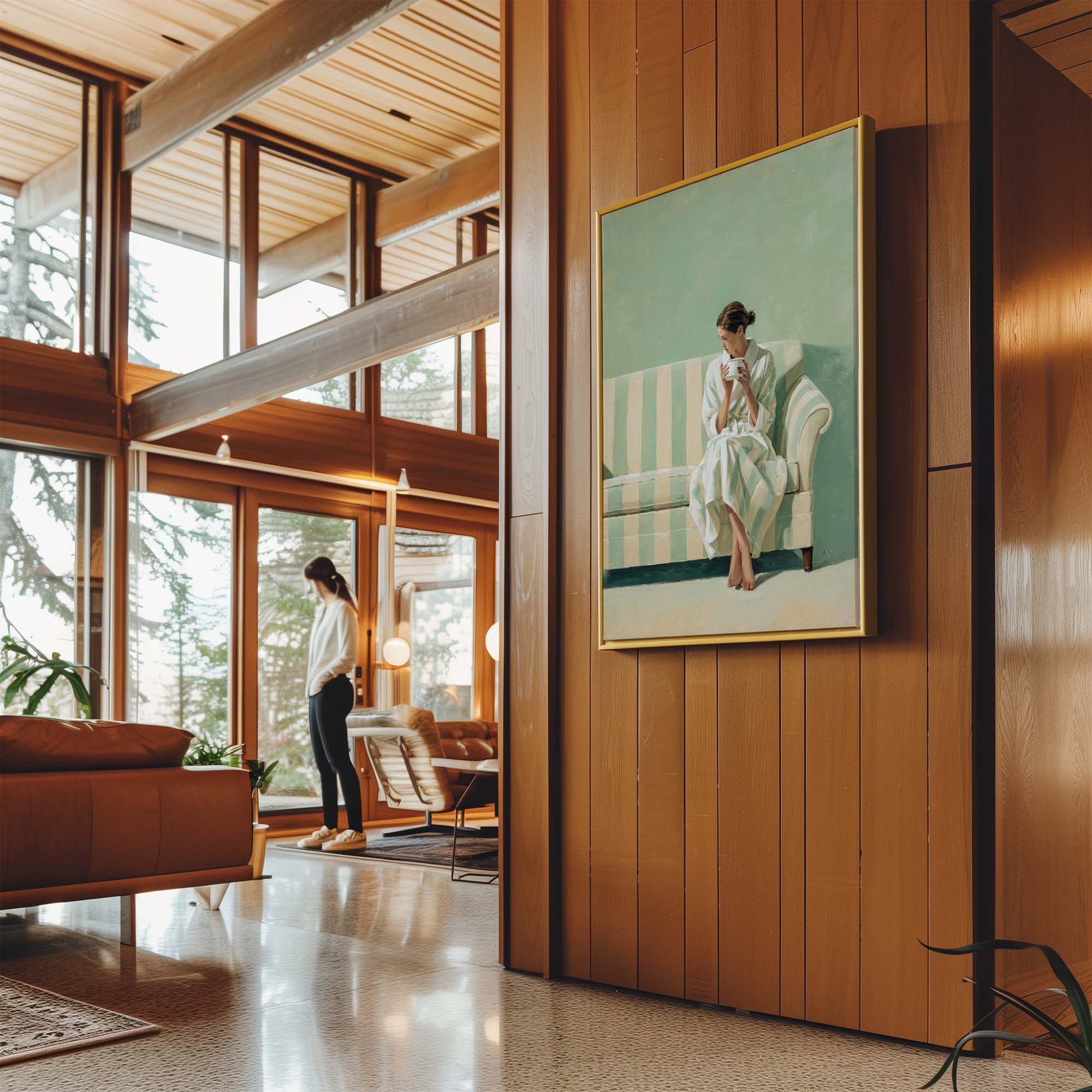 Mint Mood Canvas Print