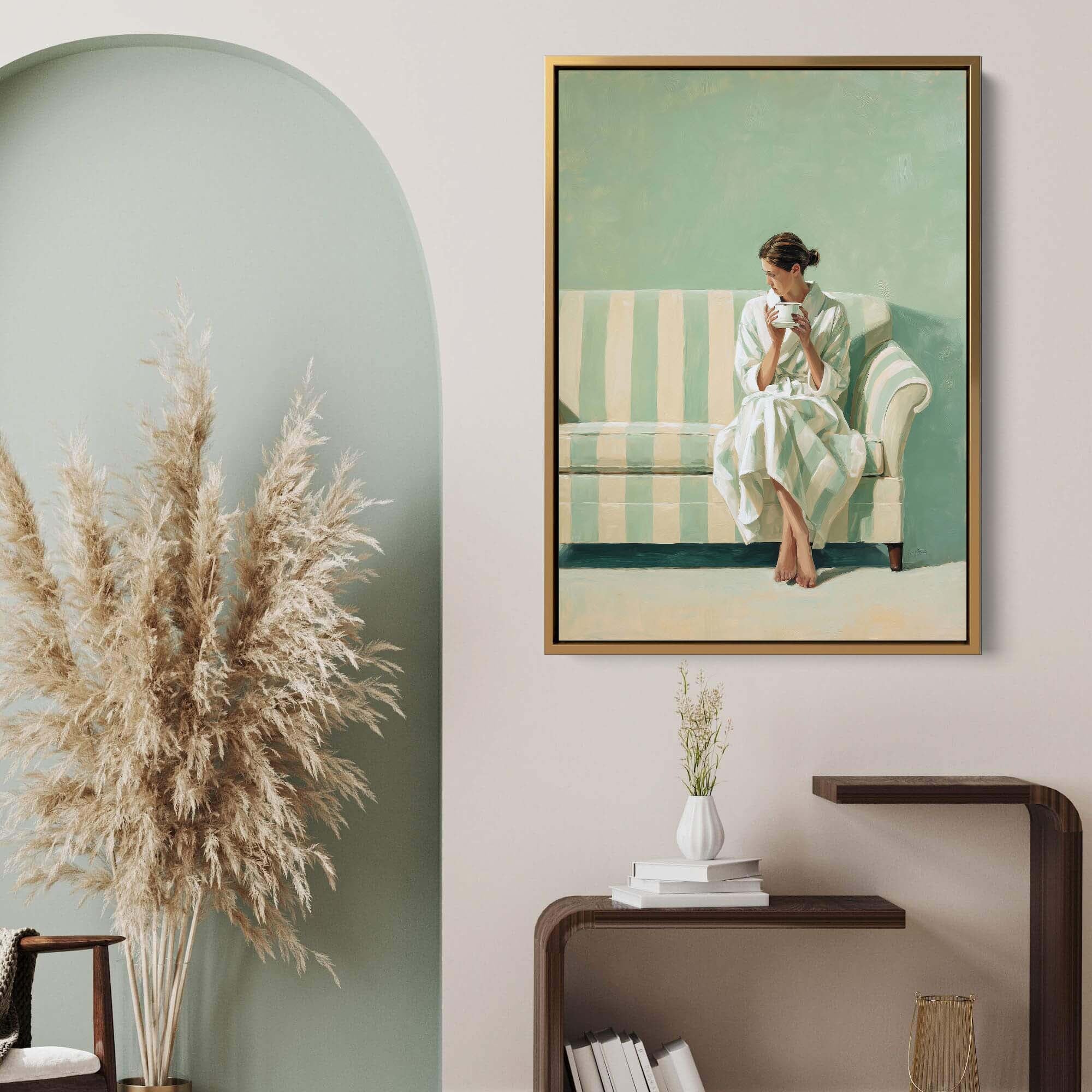 Mint Mood Canvas Print