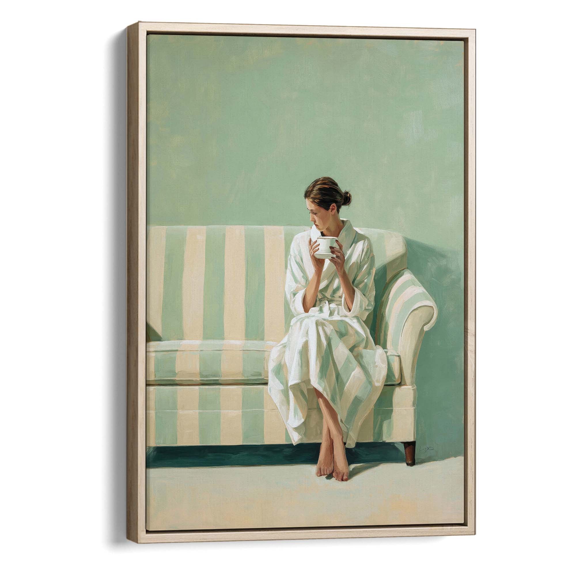 Mint Mood Canvas Print