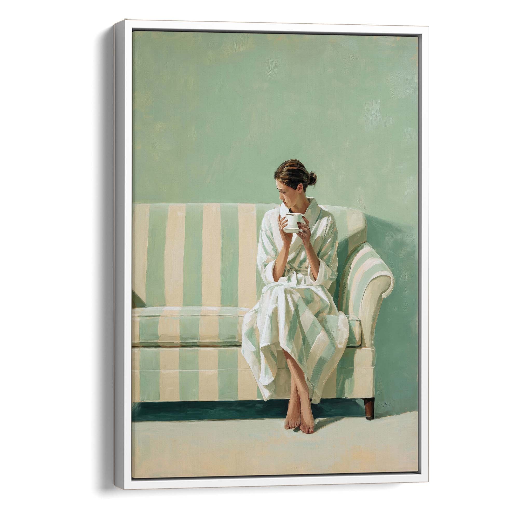 Mint Mood Canvas Print