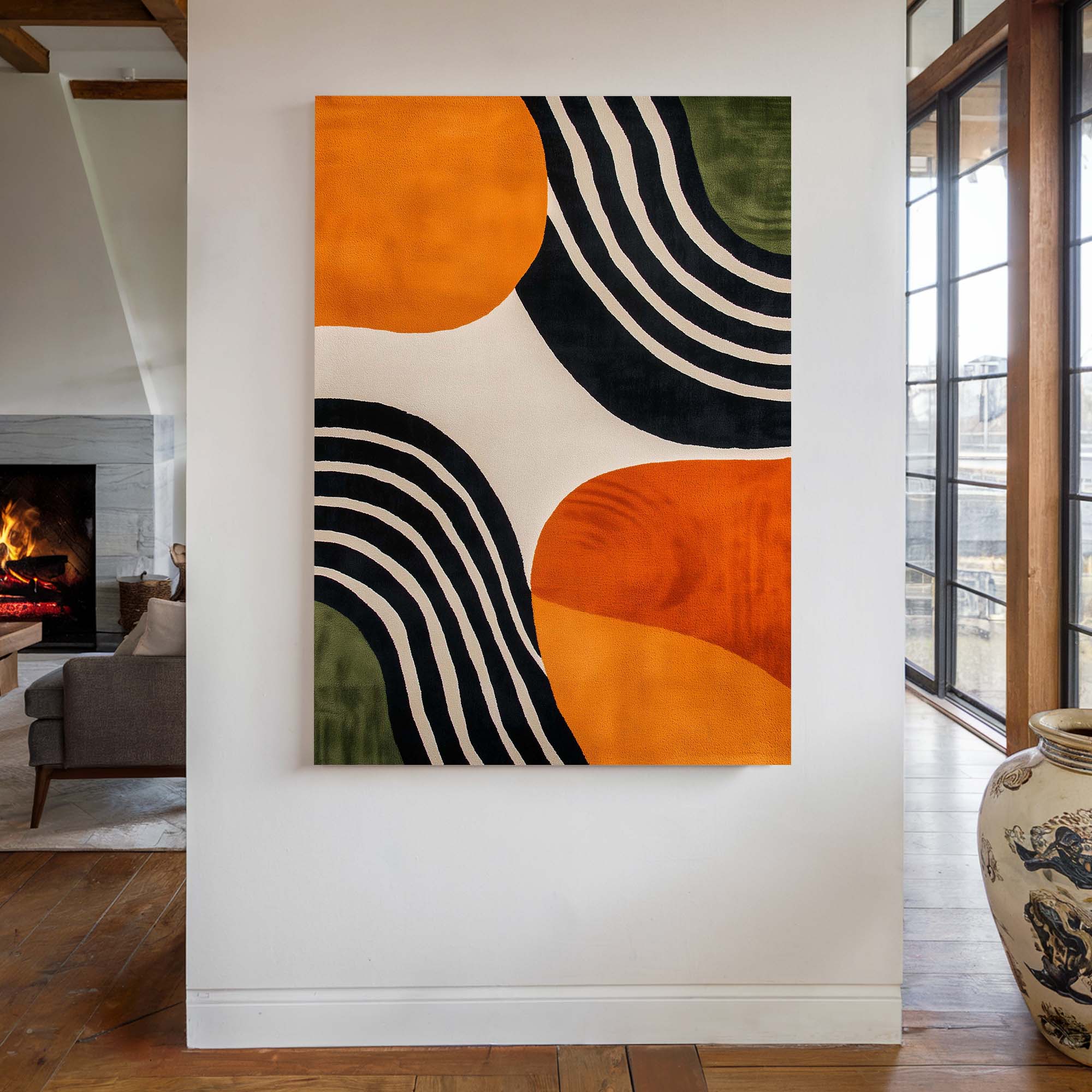 Modal Drift Canvas Print