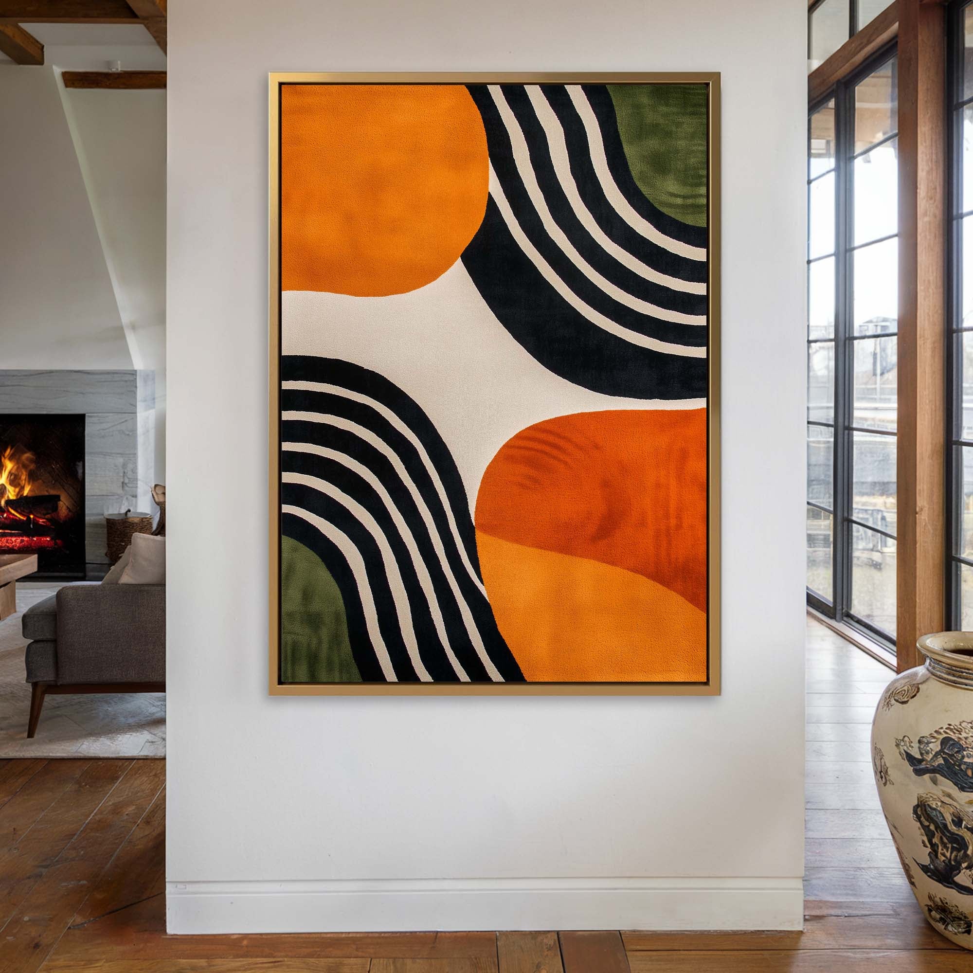 Modal Drift Canvas Print