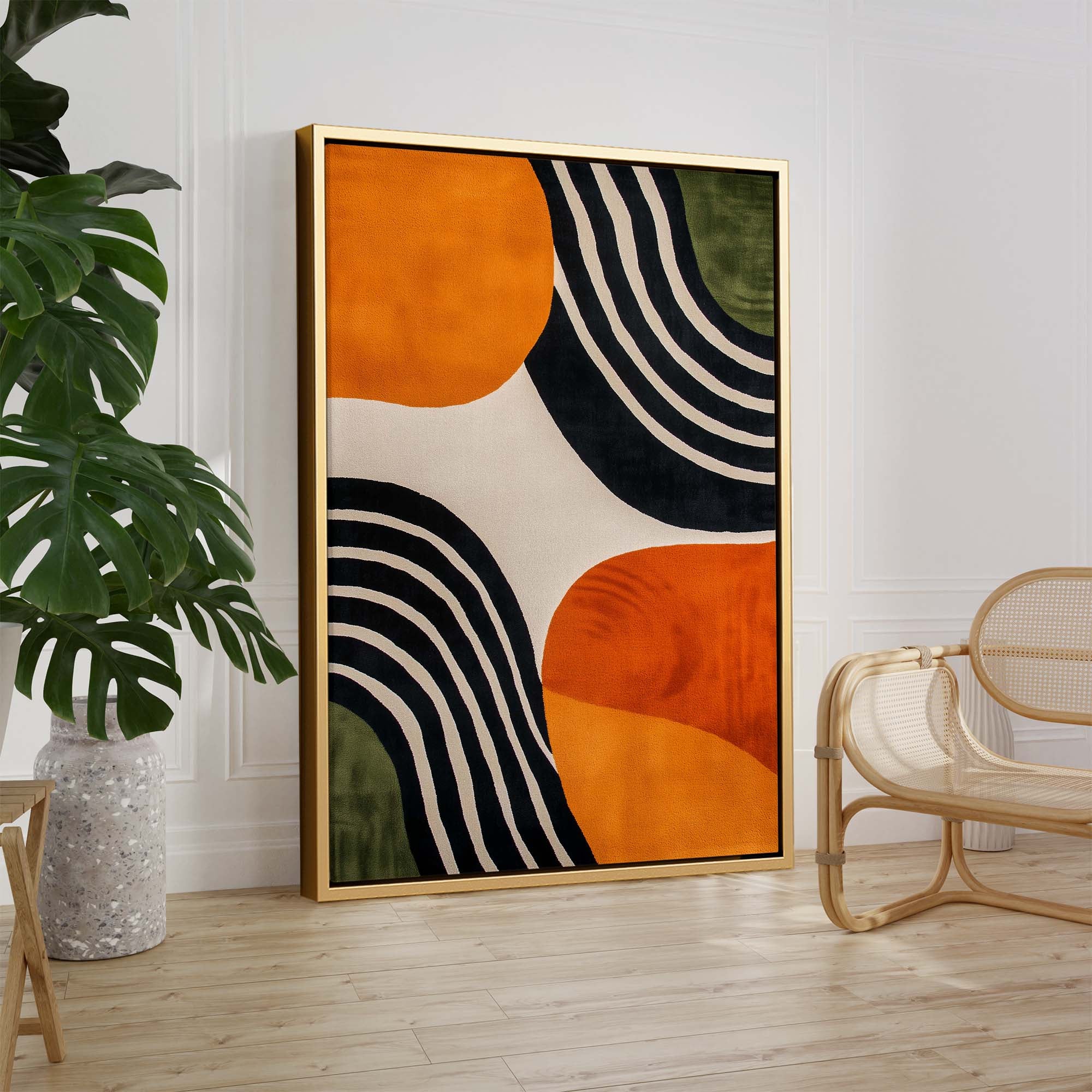 Modal Drift Canvas Print