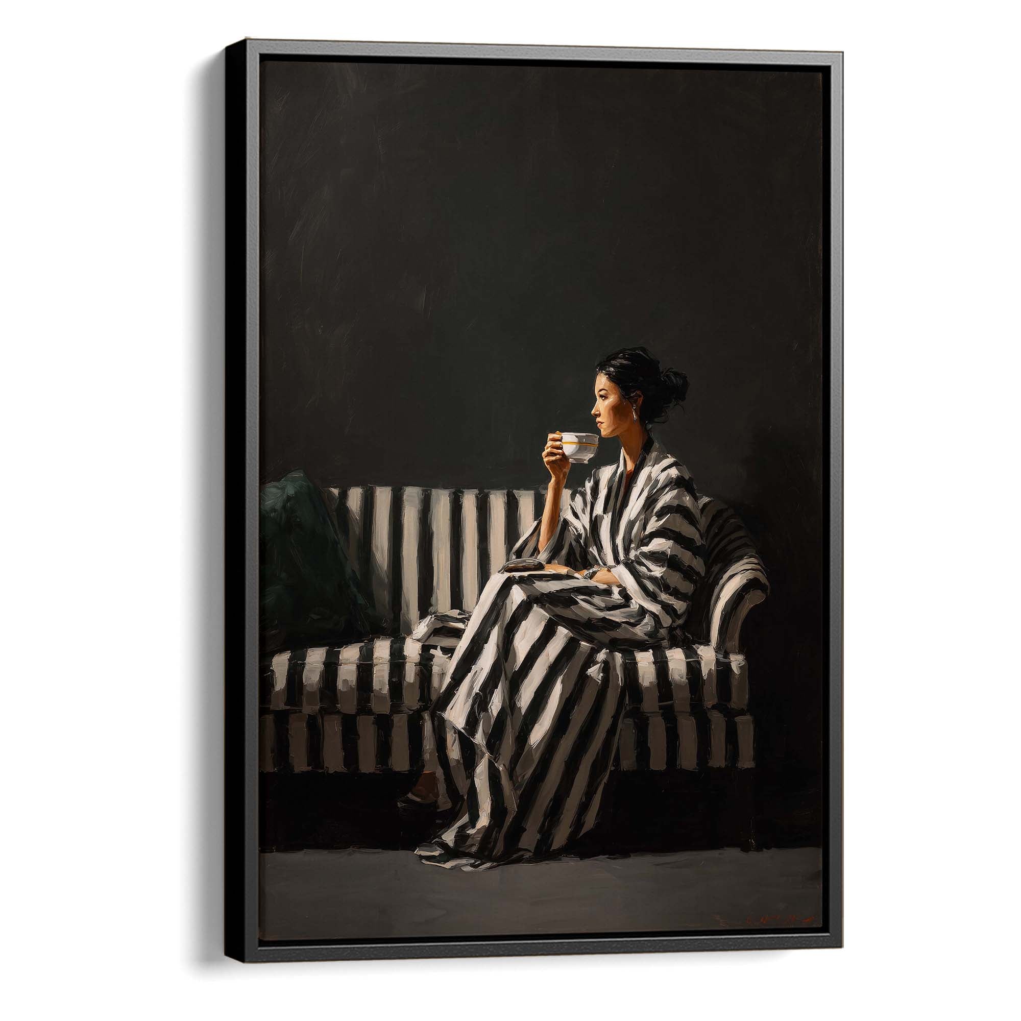 Monochrome Mood Canvas Print