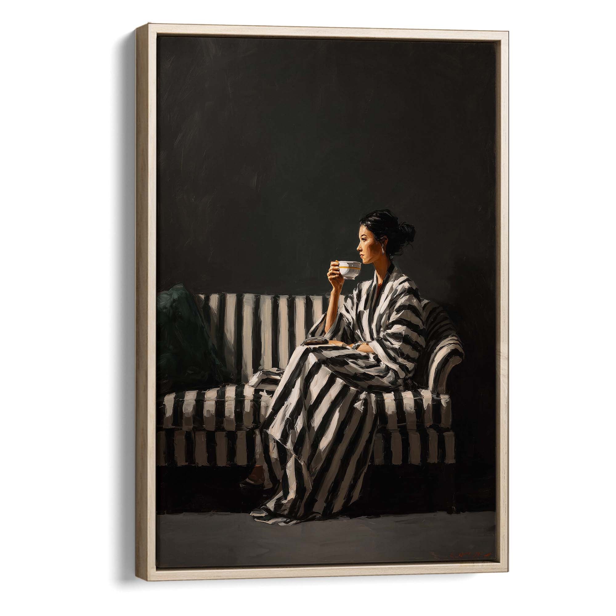 Monochrome Mood Canvas Print