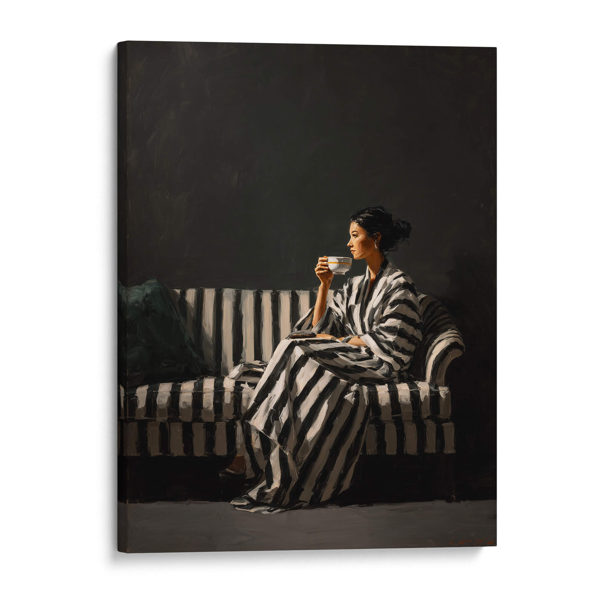 Monochrome Mood Canvas Print