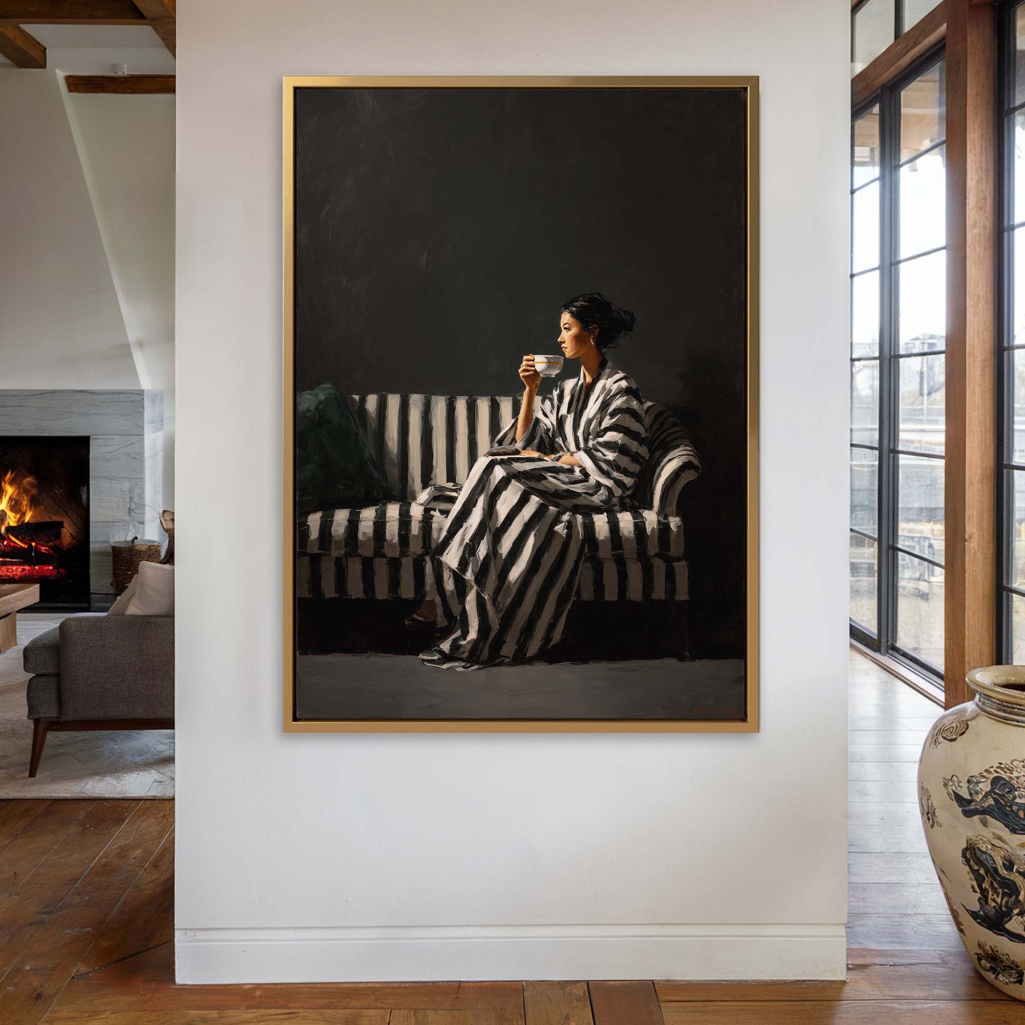 Monochrome Mood Canvas Print